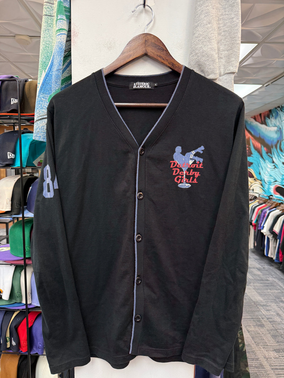 Hysteric Glamour Detroit Derby Girls Cardigan