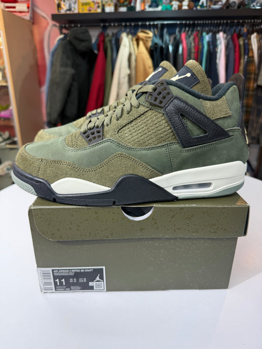 New Craft Medium Olive Jordan 4