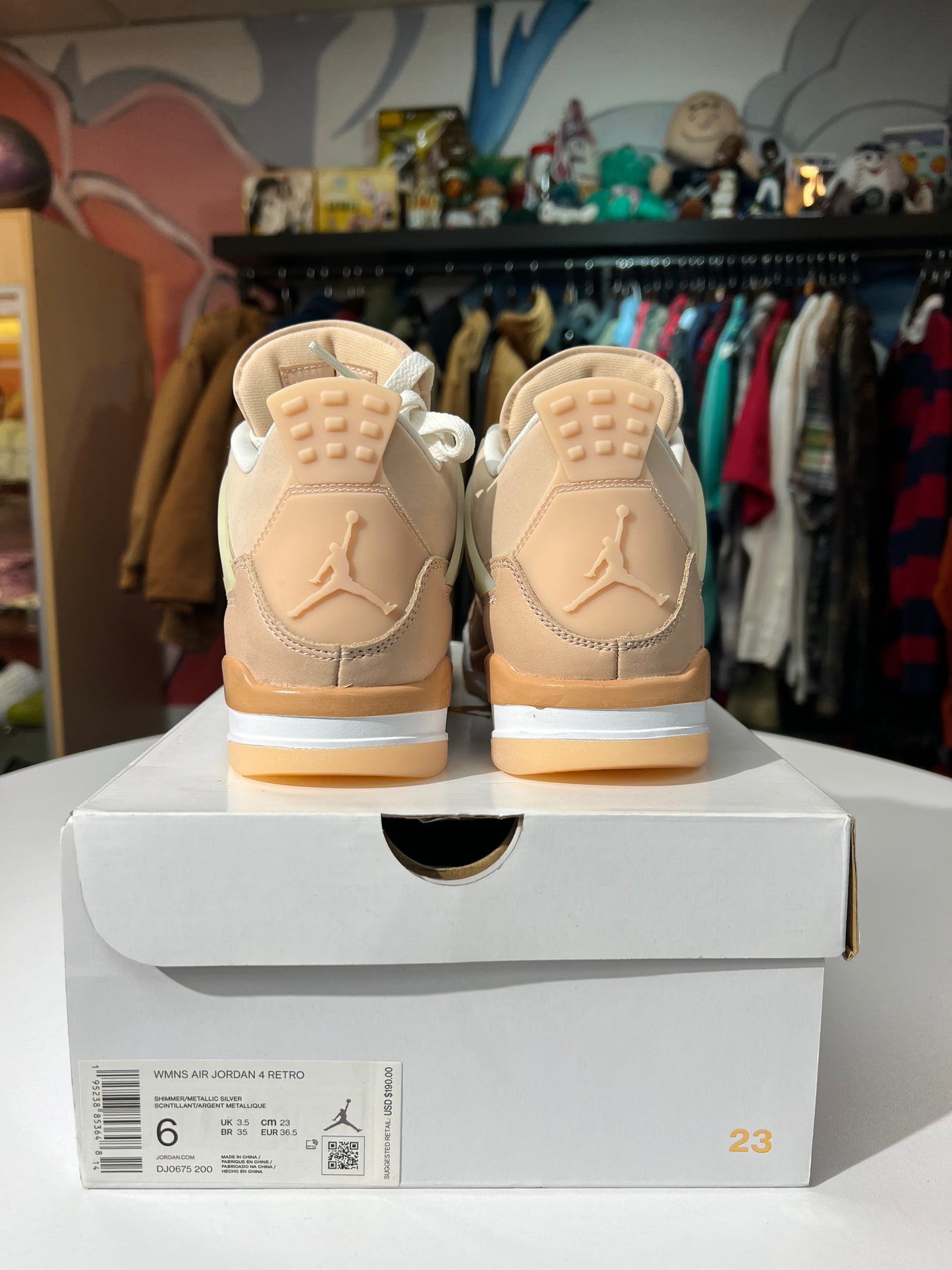 New Jordan 4 Retro Shimmer