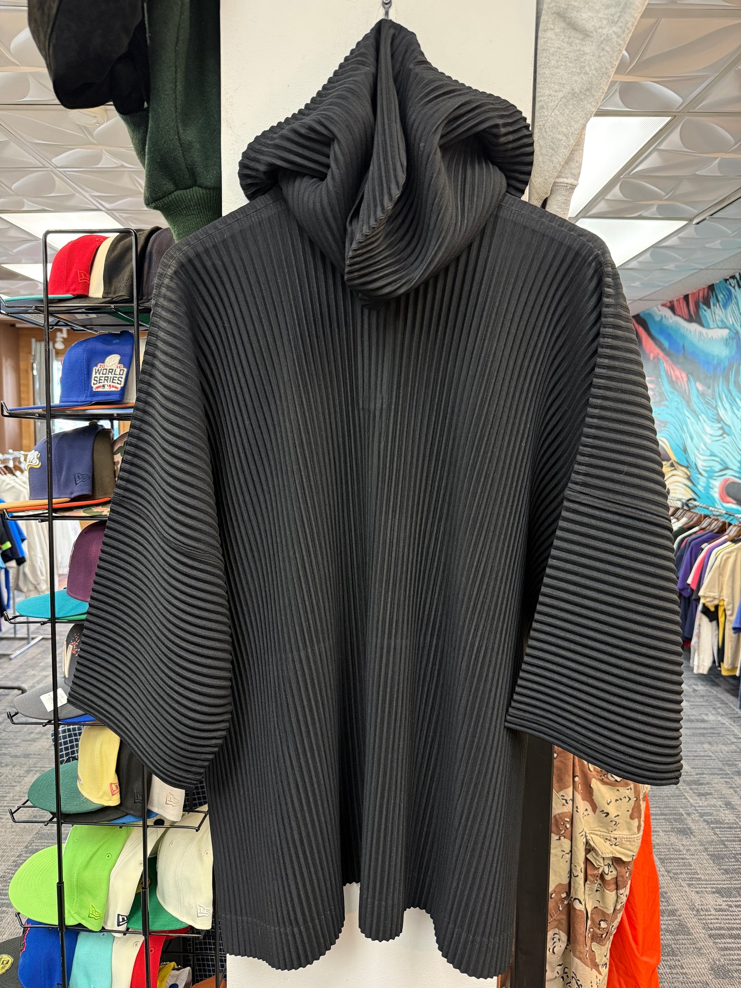 Homme Plissé Issey Miyake Pleated Hoodie