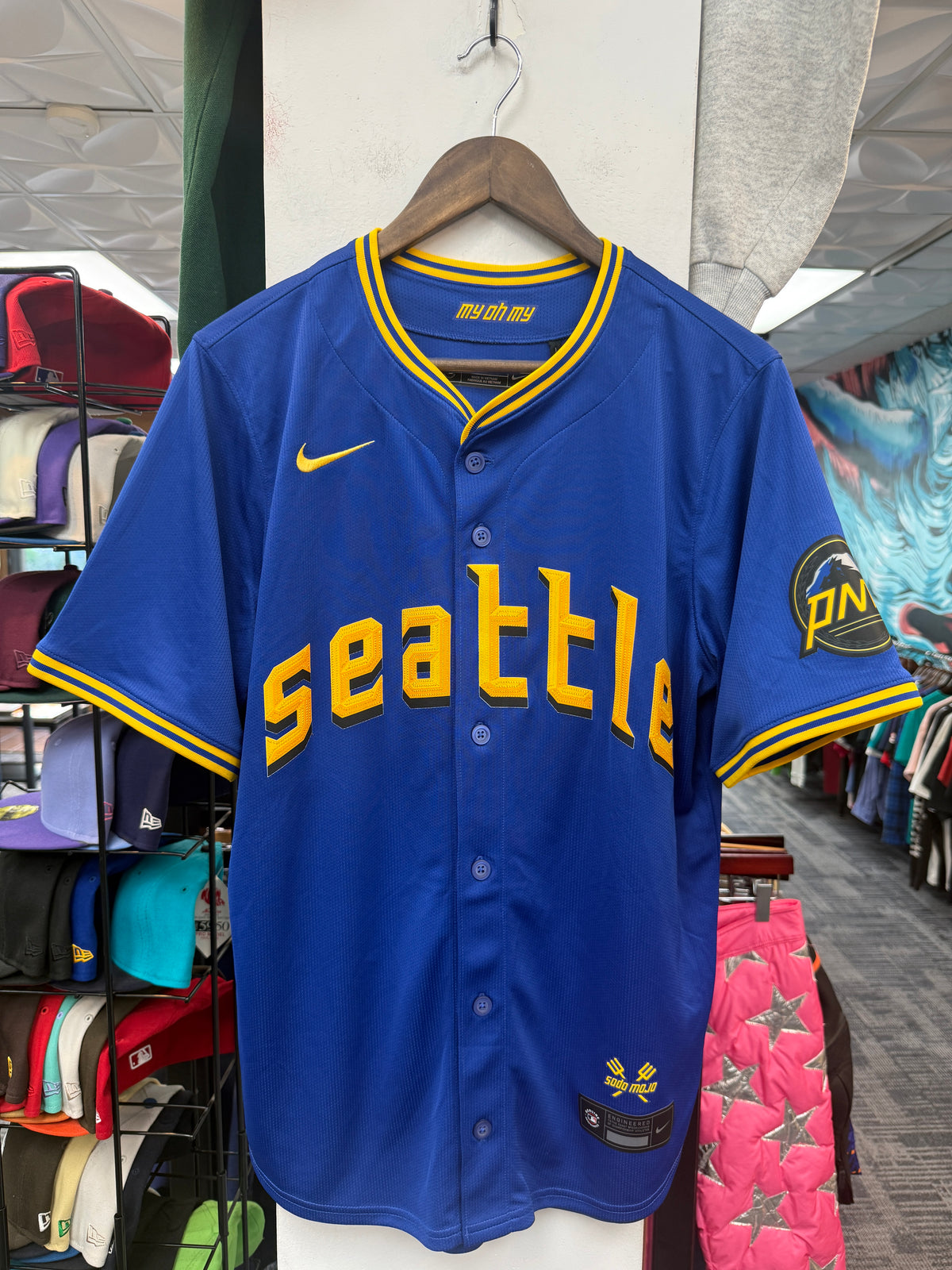 New Nike Mariners Luis Castillo City Connect Jersey