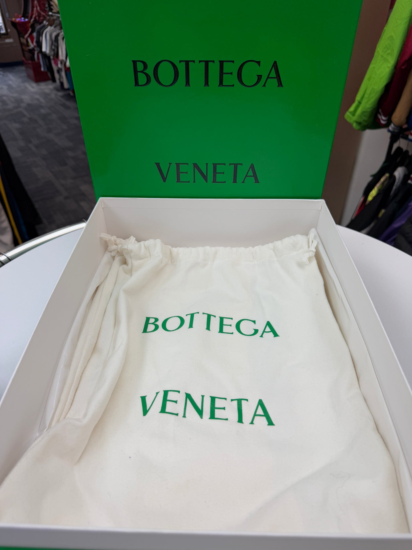 Preowned Bottega Puddle Boots Black