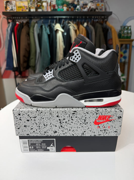 Preowned Reimagined Bred Jordan 4