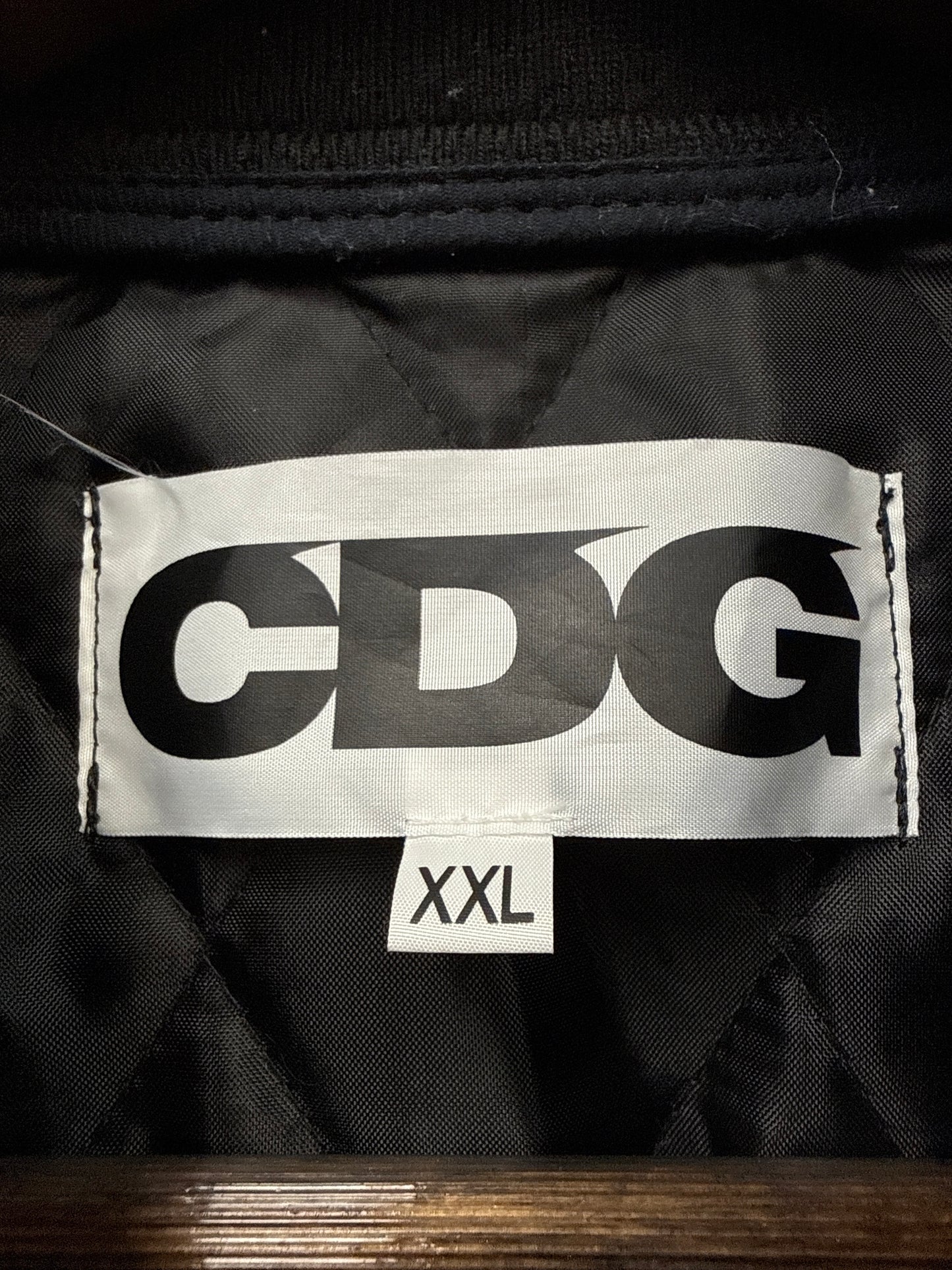 Comme Des Garçons 84-85 Quilted Staff Bomber Jacket