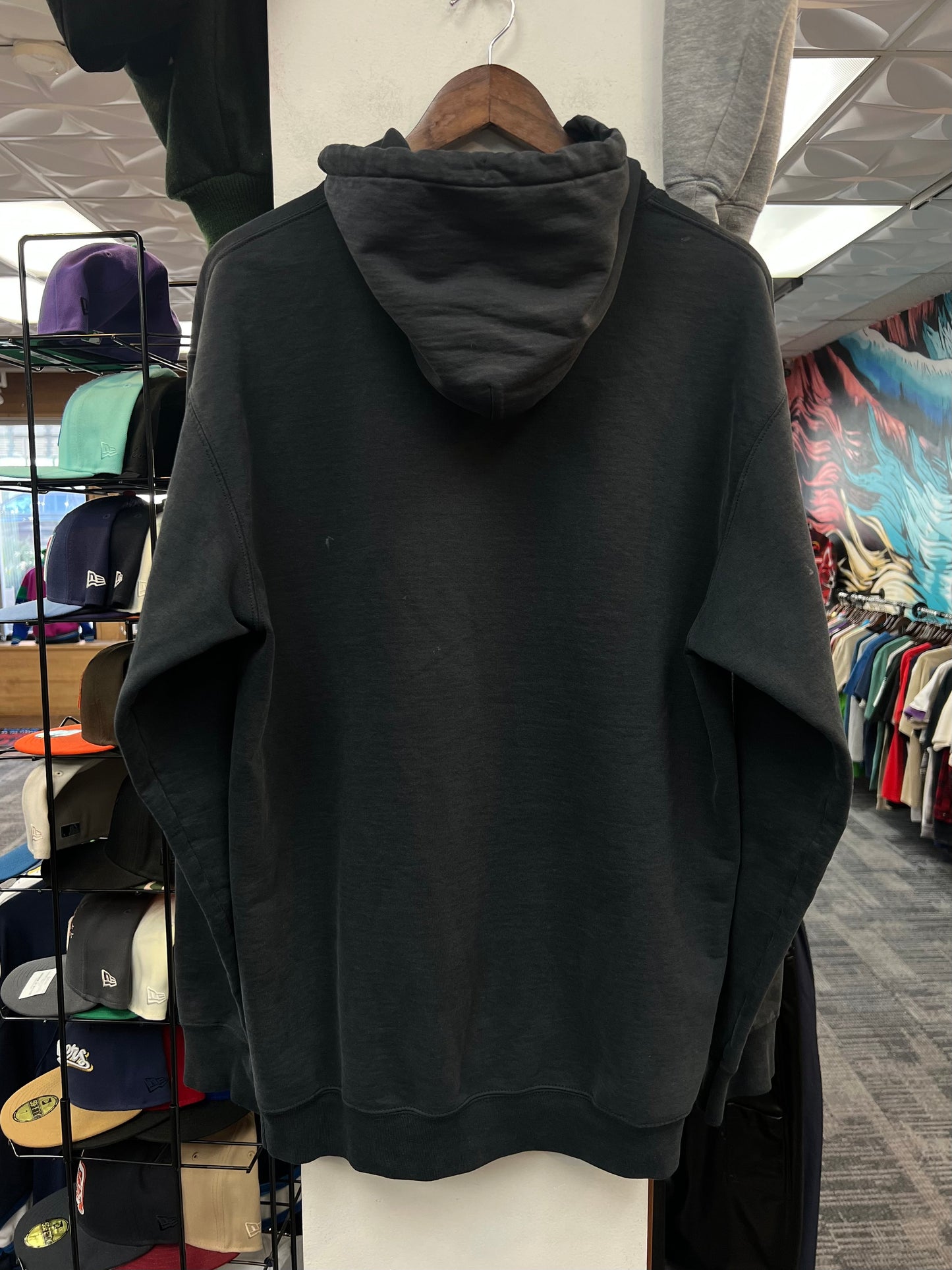 Rush Crest Hoodie Grey/Blue