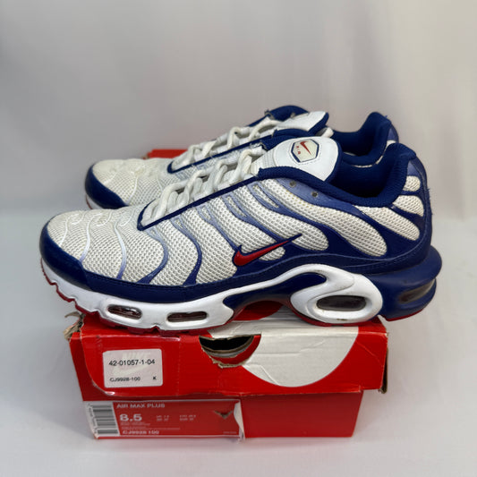 Preowned Air Max Plus Red/White/Blue