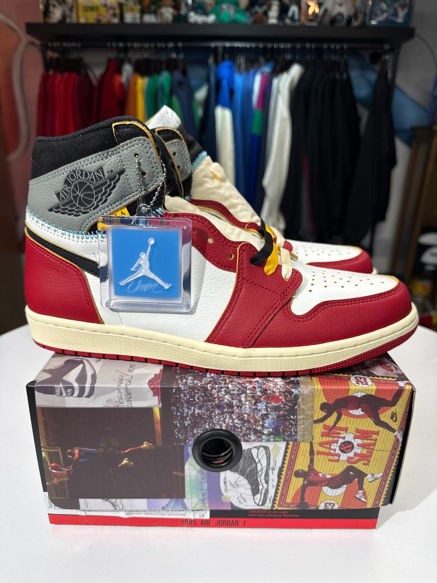 New Union Jordan 1 Chicago Shadow