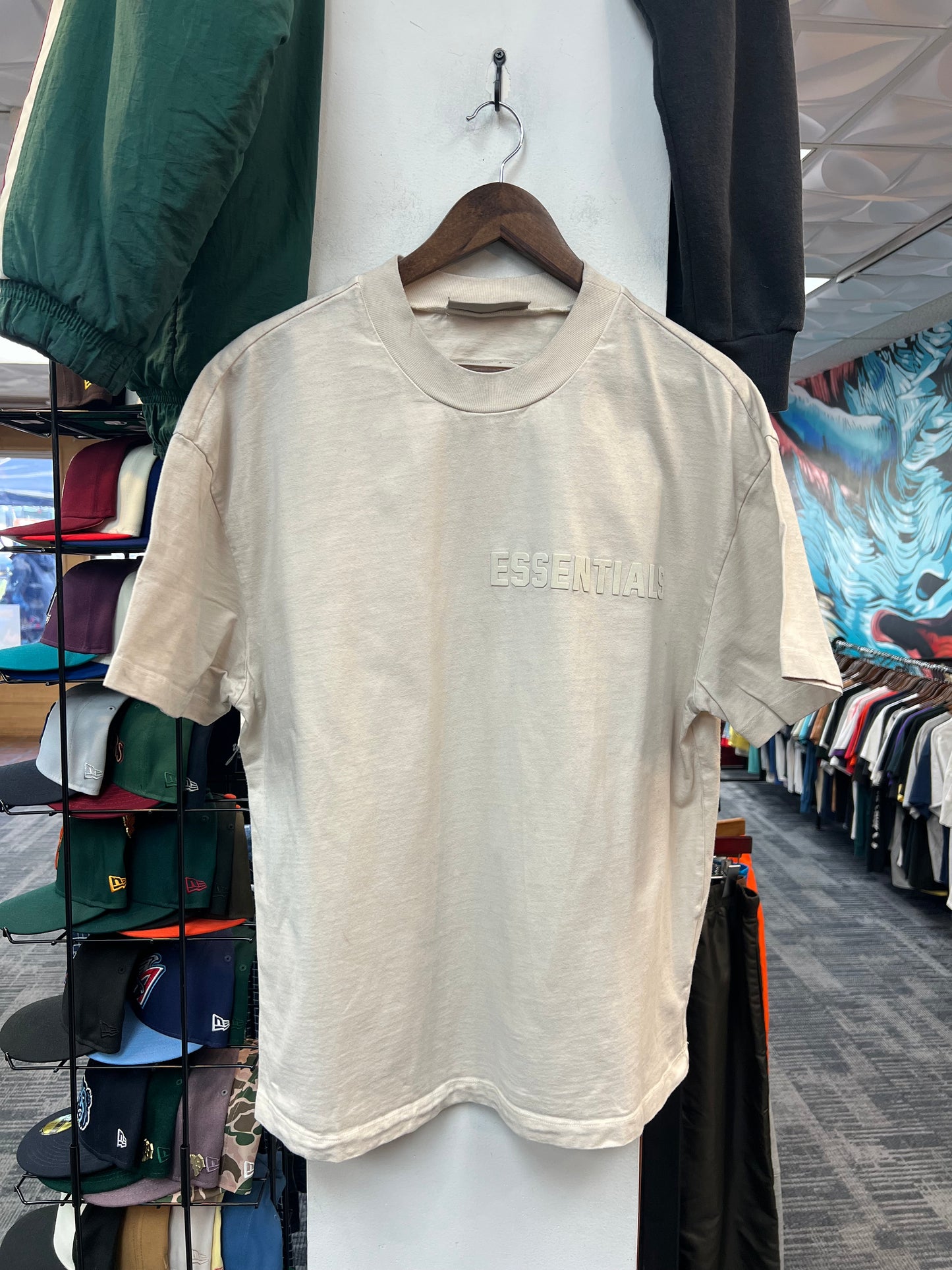 Fear of God Essentials Eggshell Tee