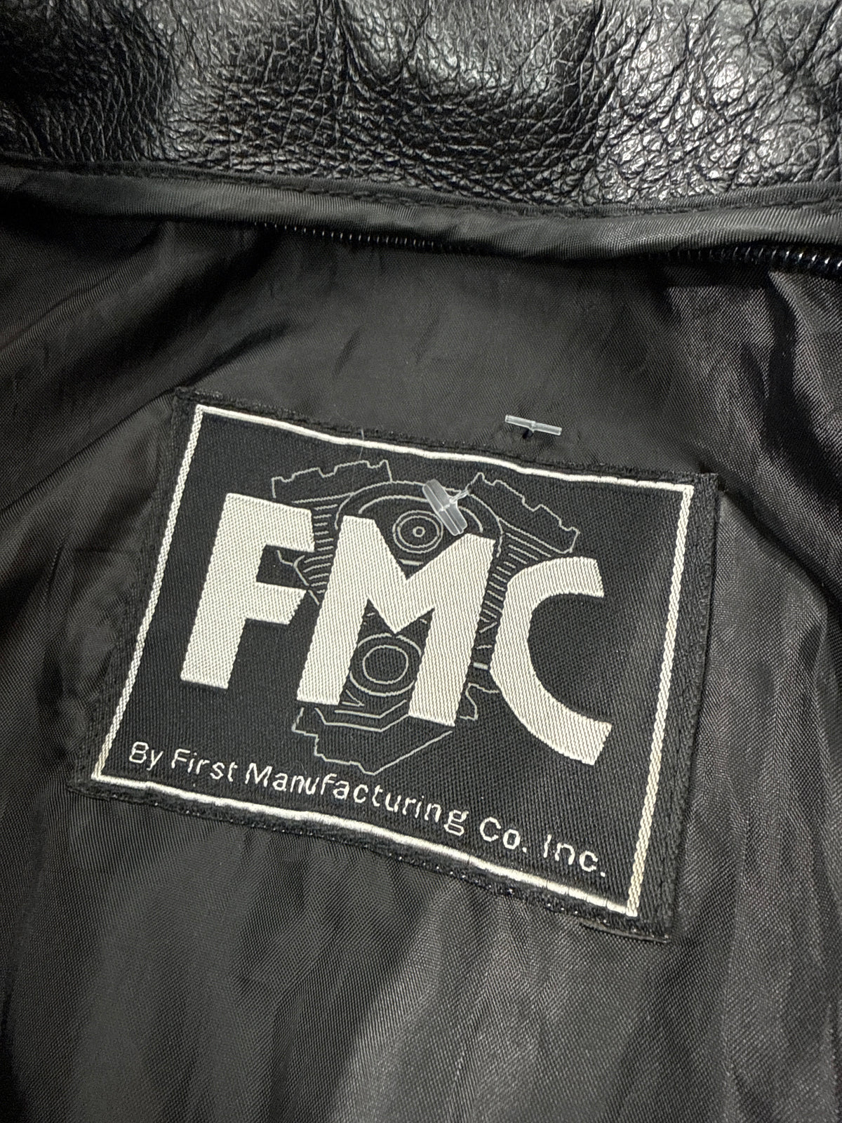 Vintage FMC Leather Biker Jacket