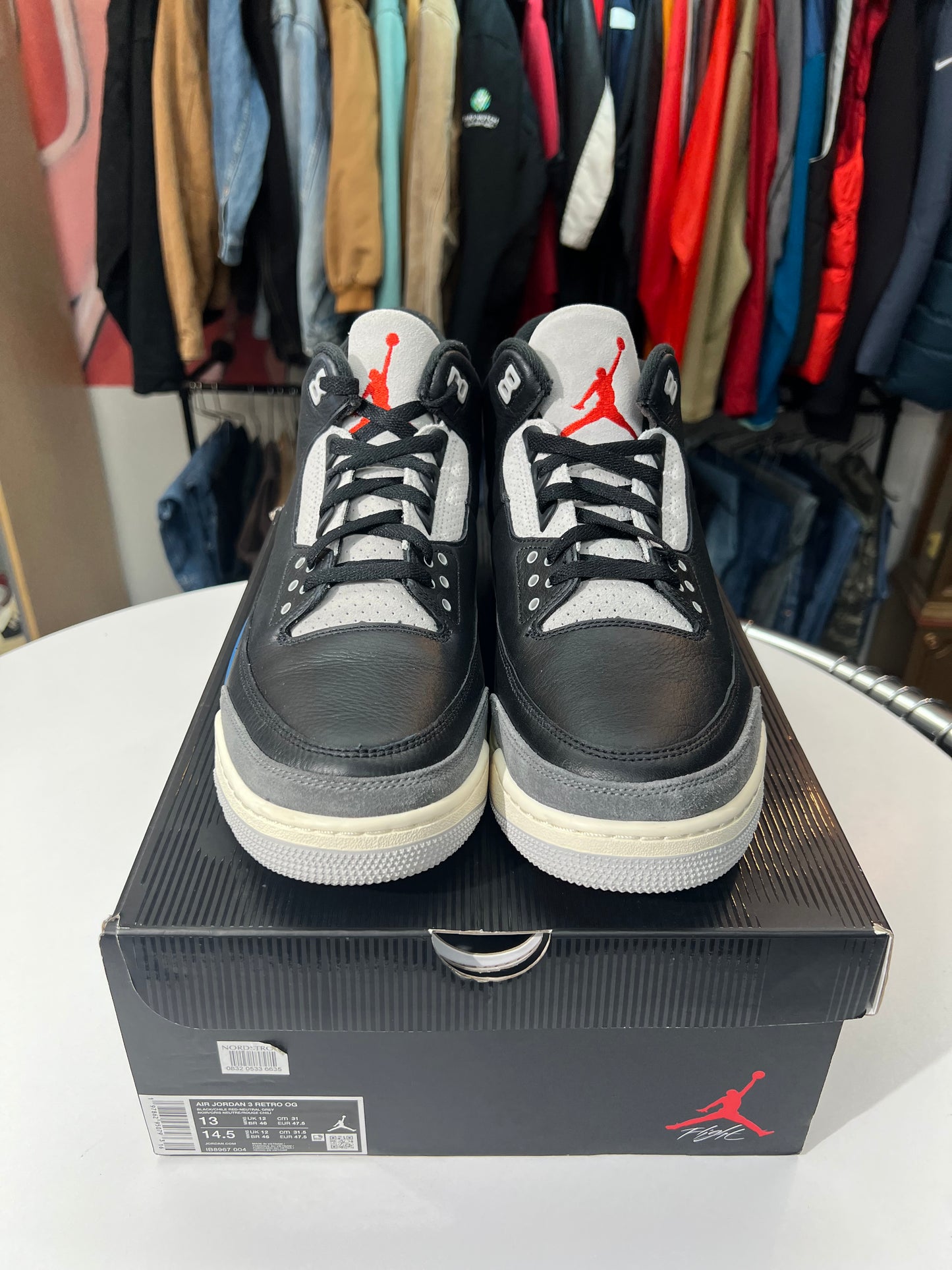 Preowned Jordan 3 Retro OG Rare Air