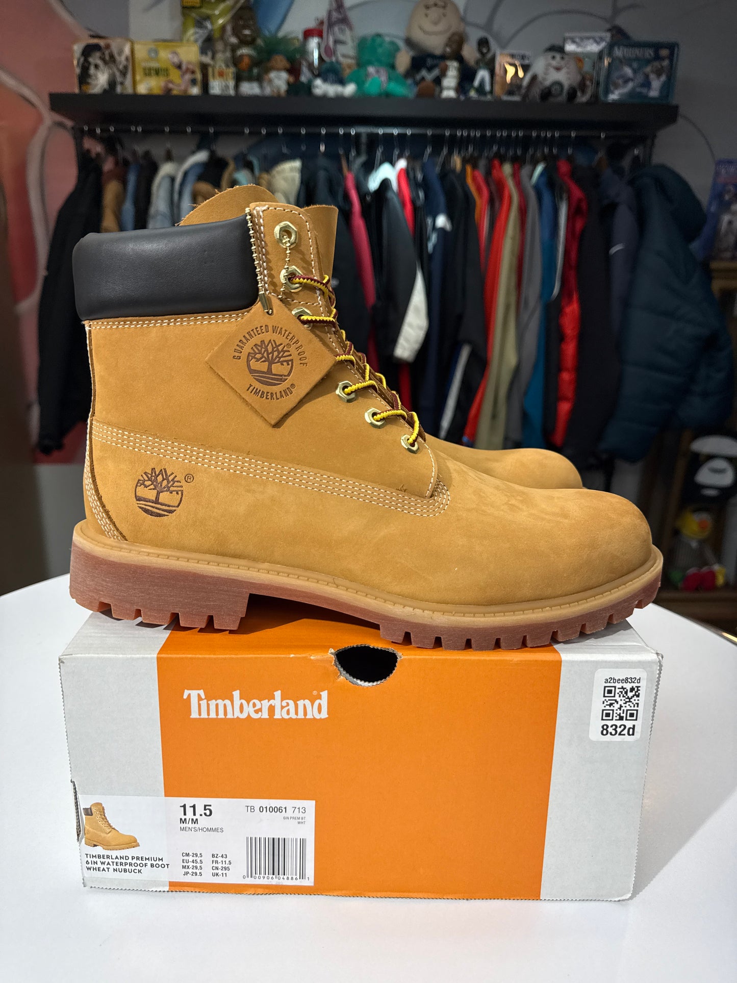New Timberland Premium 6-Inch Boot Wheat