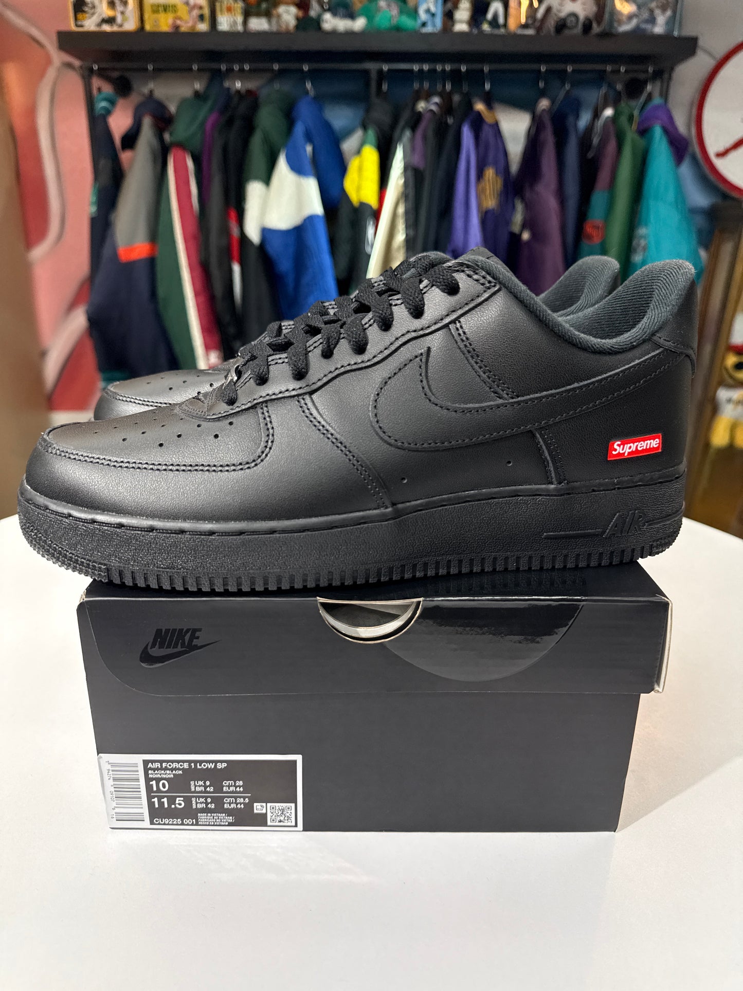 New Supreme x Nike AF1 Black