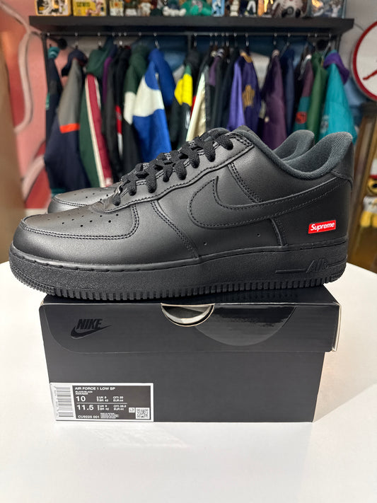 New Supreme x Nike AF1 Black