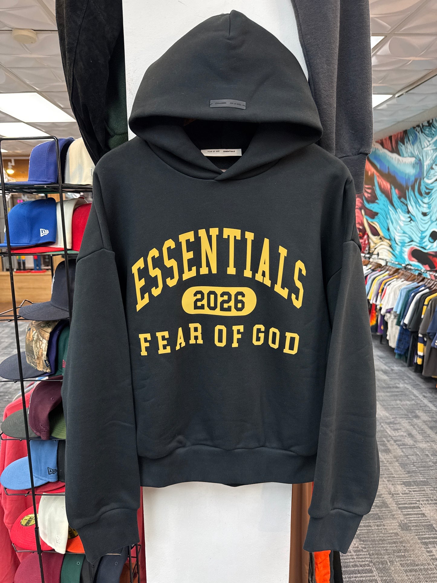 New Fear of God Essentials 2026 Vintage Hoodie