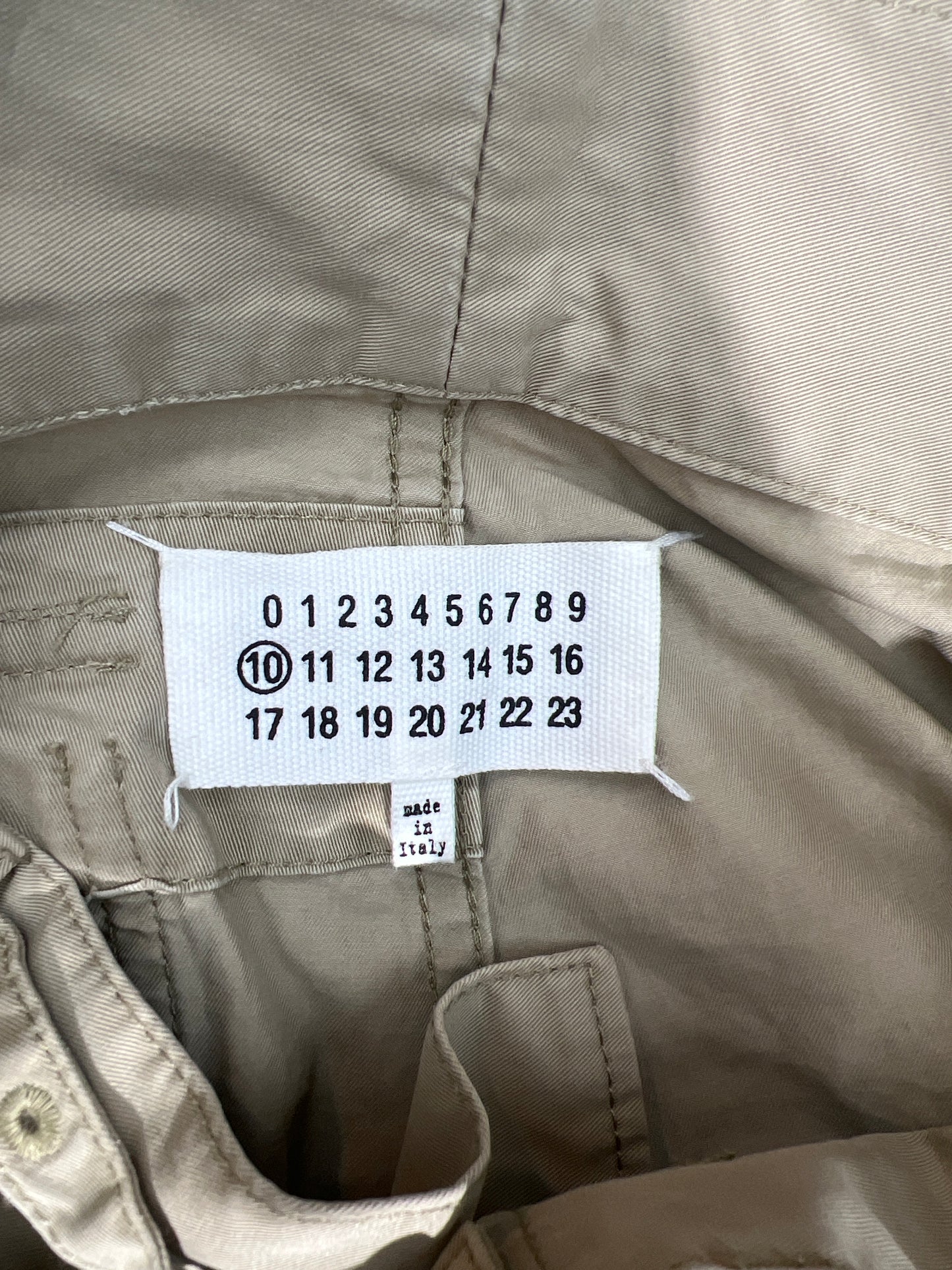 Maison Margiela High-Rise Cargo Shorts