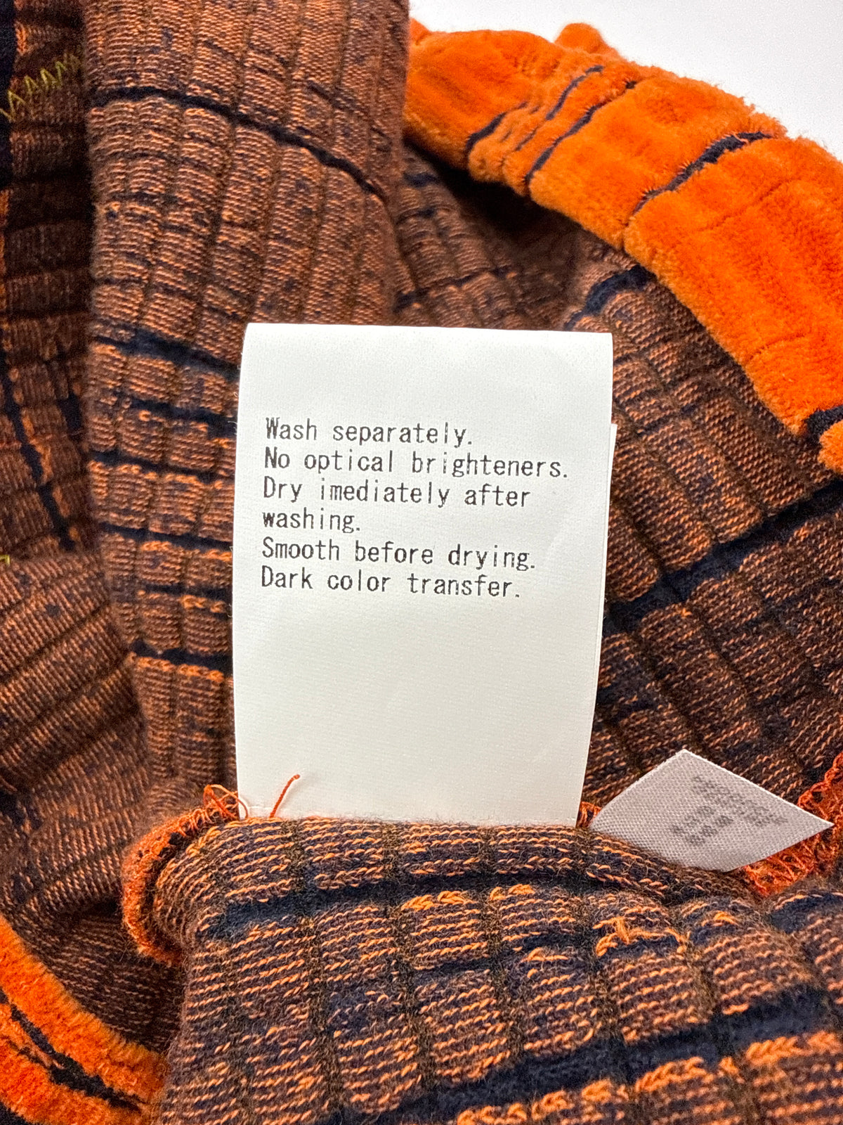CPFM Orange Crush Zip Up Jacket