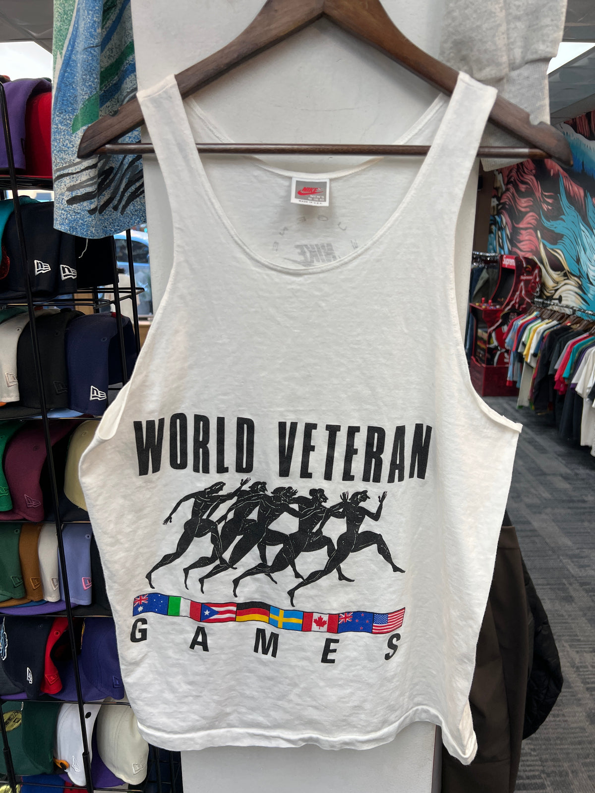 Nike Vintage WORLD VETERAN GAMES Tank