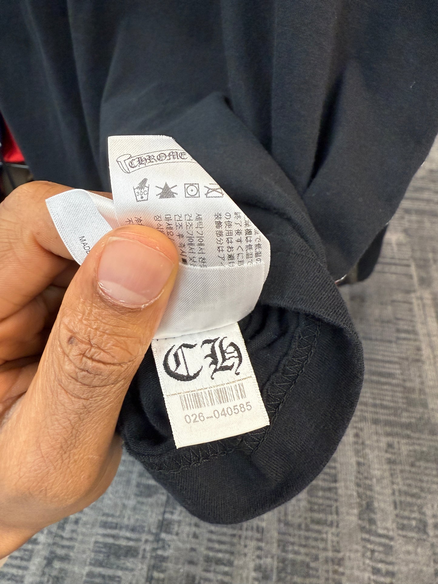 Chrome Hearts Multi-logo Pocket Tee