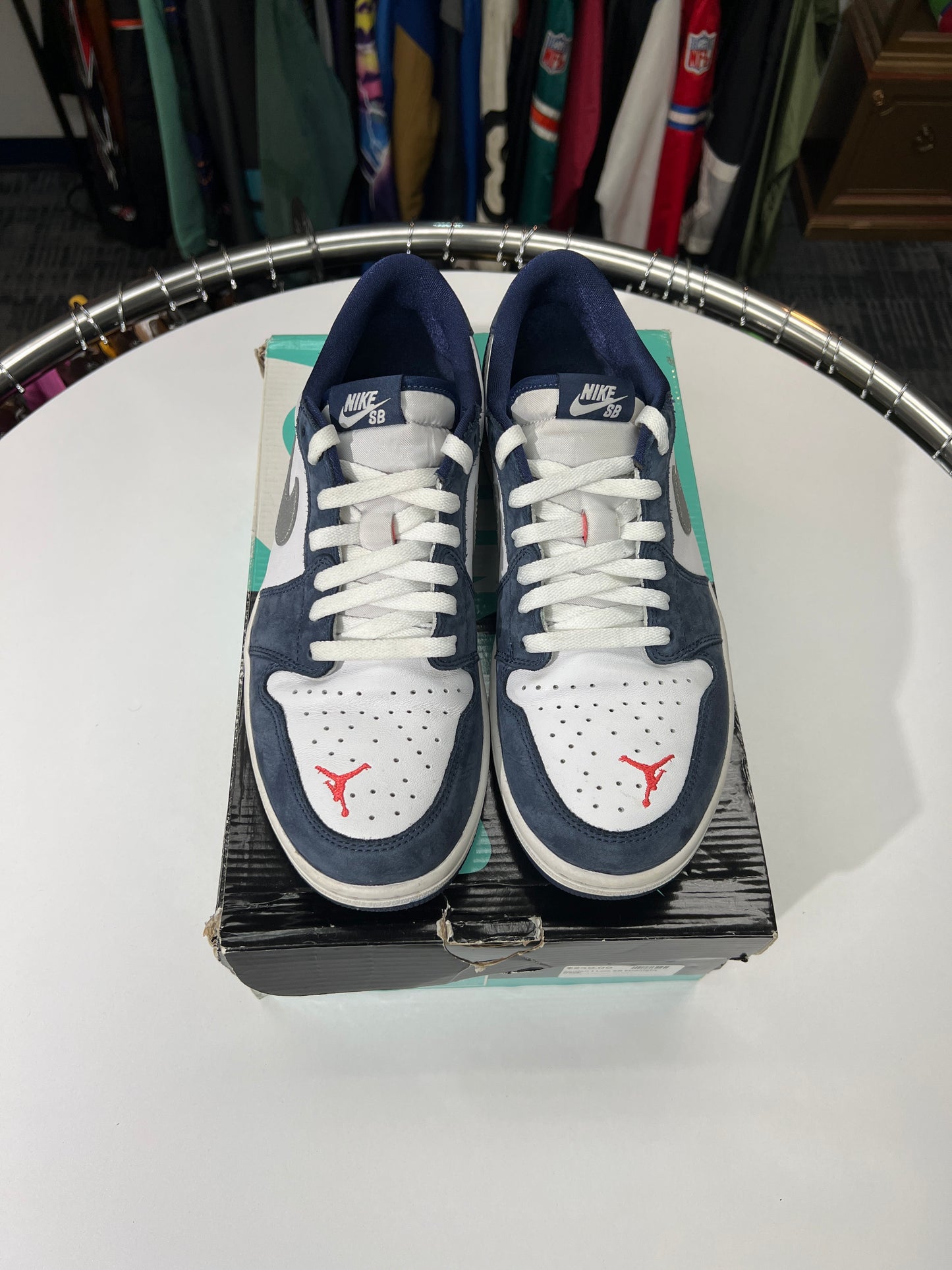 Preowned Nike SB Jordan 1 Low Eric Koston Midnight Navy