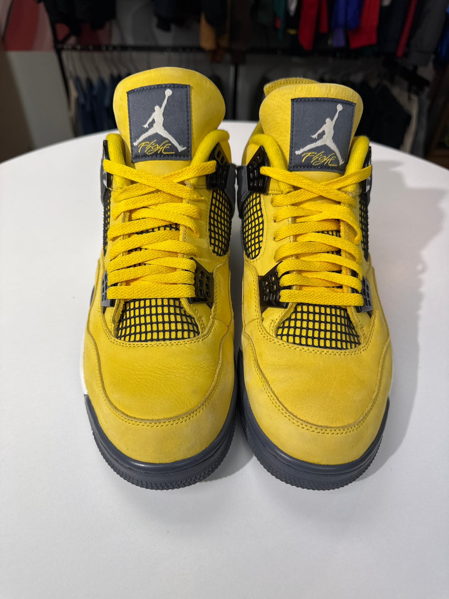 Preowned Jordan 4 Lightning