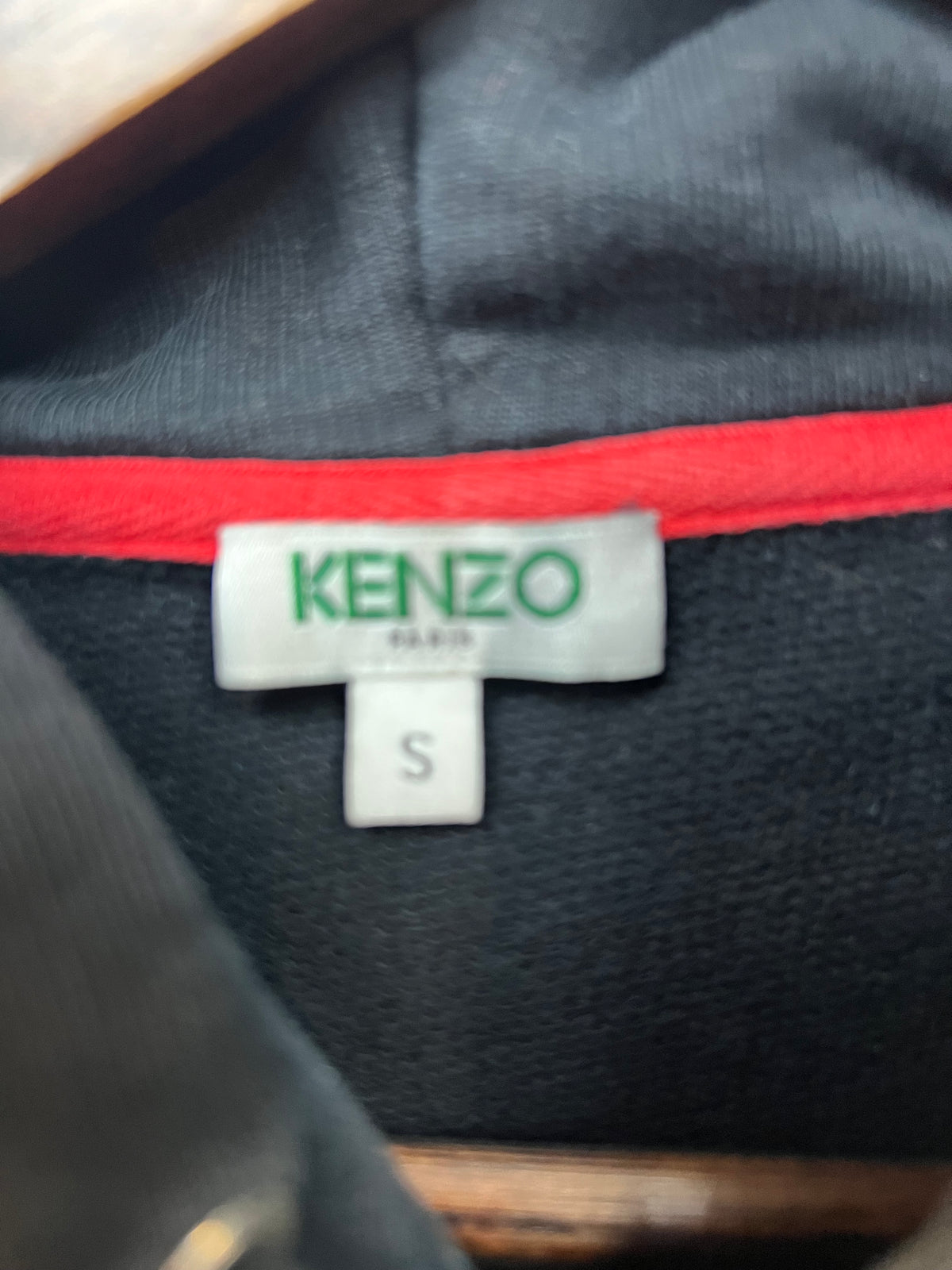 Kenzo Black Embroidered Tiger Crewneck