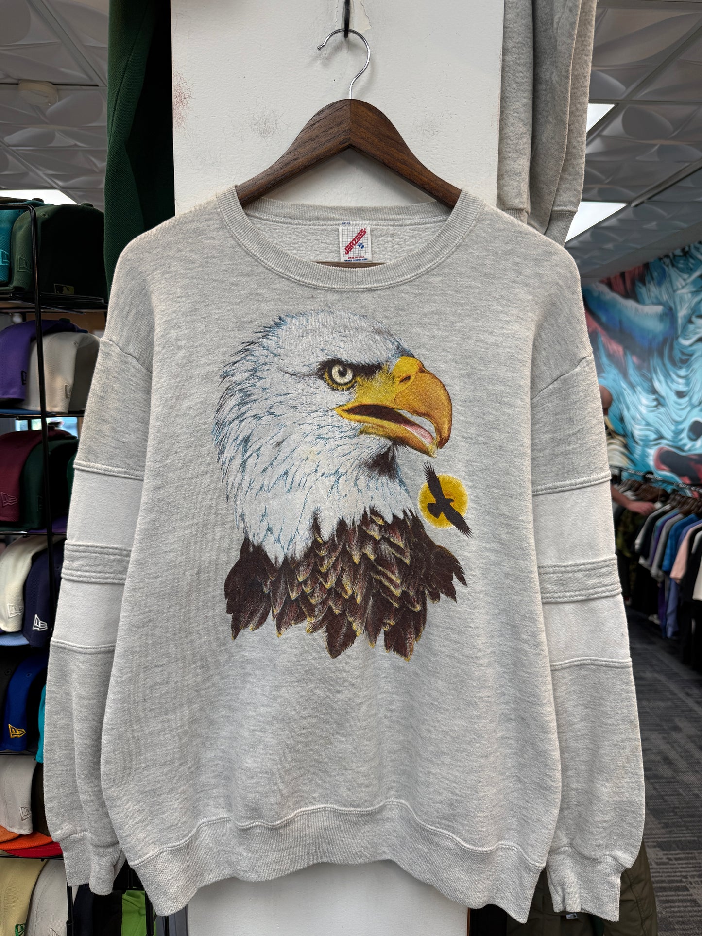 Vintage Bald Eagle Crewneck