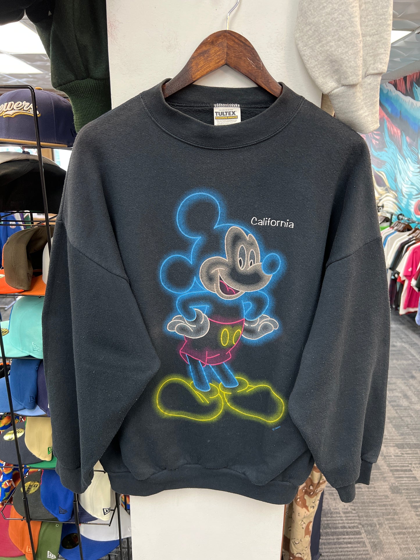 Vintage Mickey Mouse Cali Crewneck