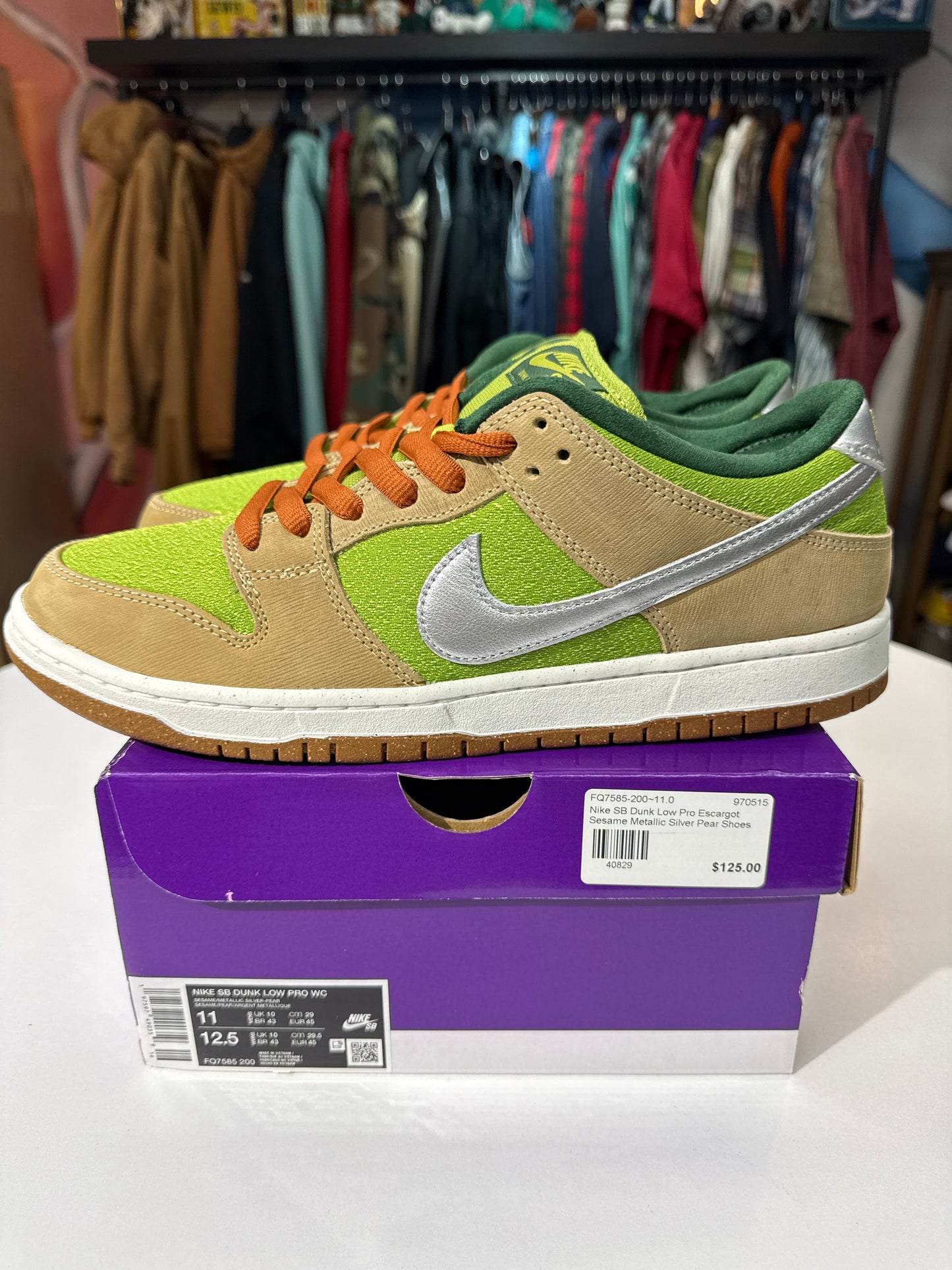 New Nike SB Dunk Low Escargot