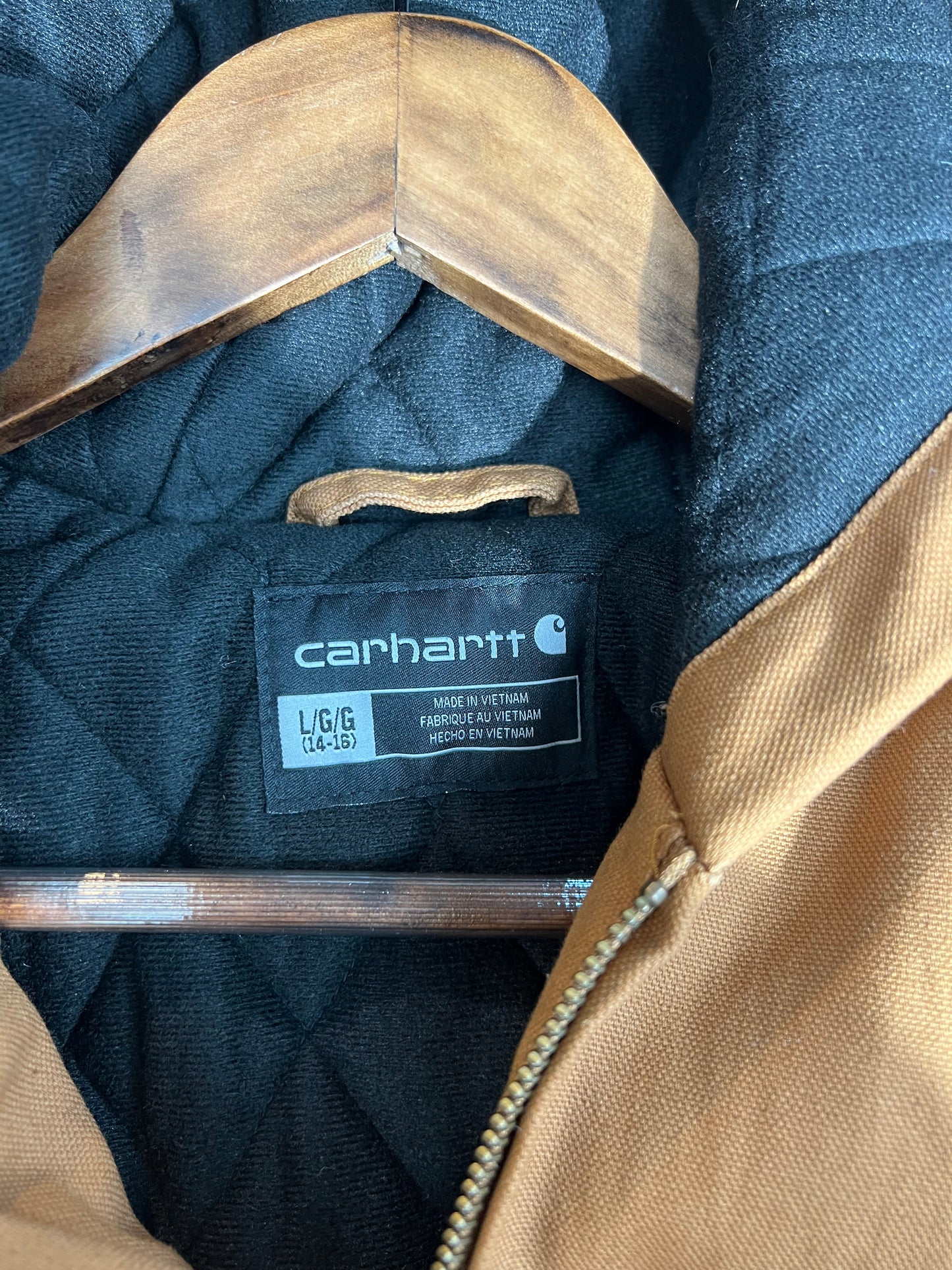 Carhartt Hooded Quilt Lined Active Jacket