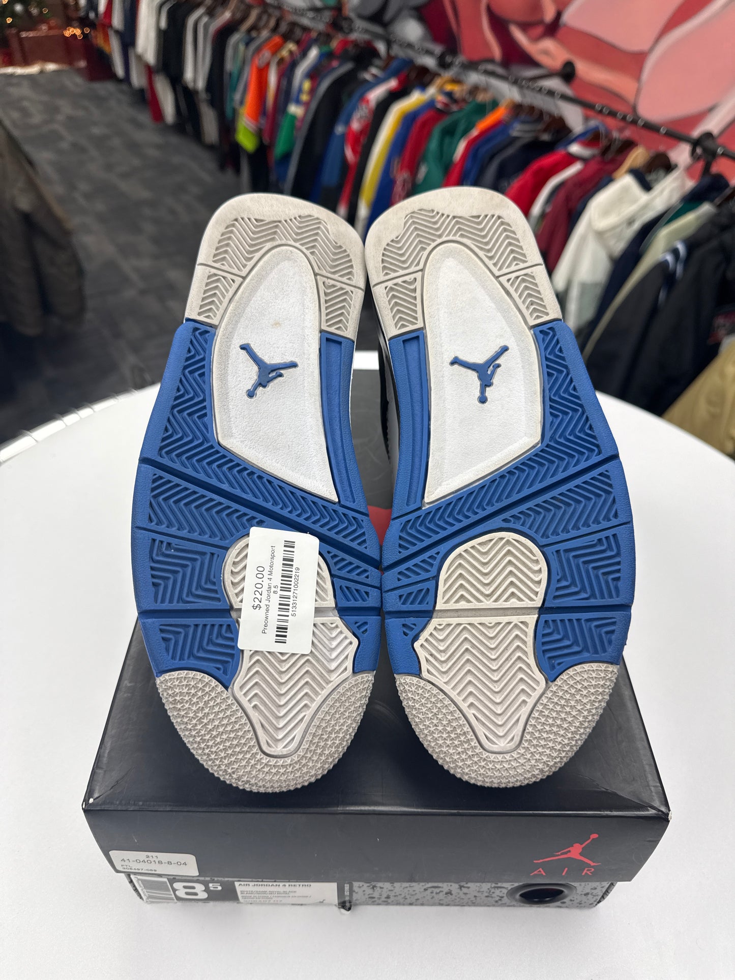 Preowned Jordan 4 Motorsport