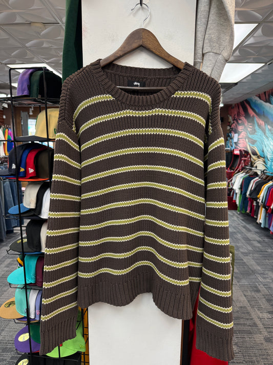 New Stussy Chunky Stripe Sweater