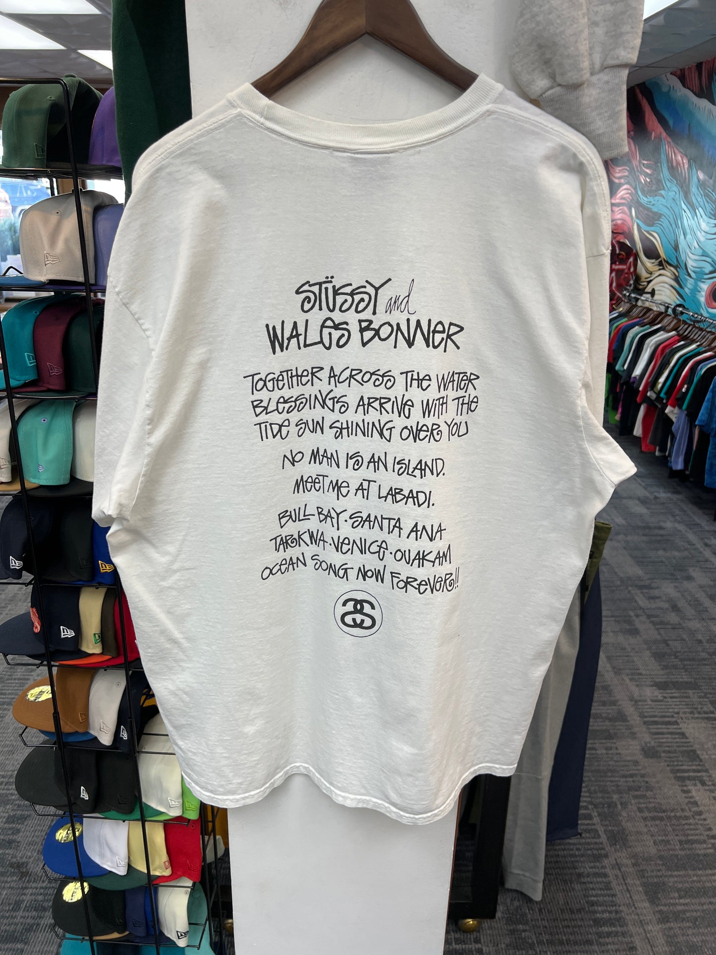 Stussy x Wales Bonner Ocean Song Tee
