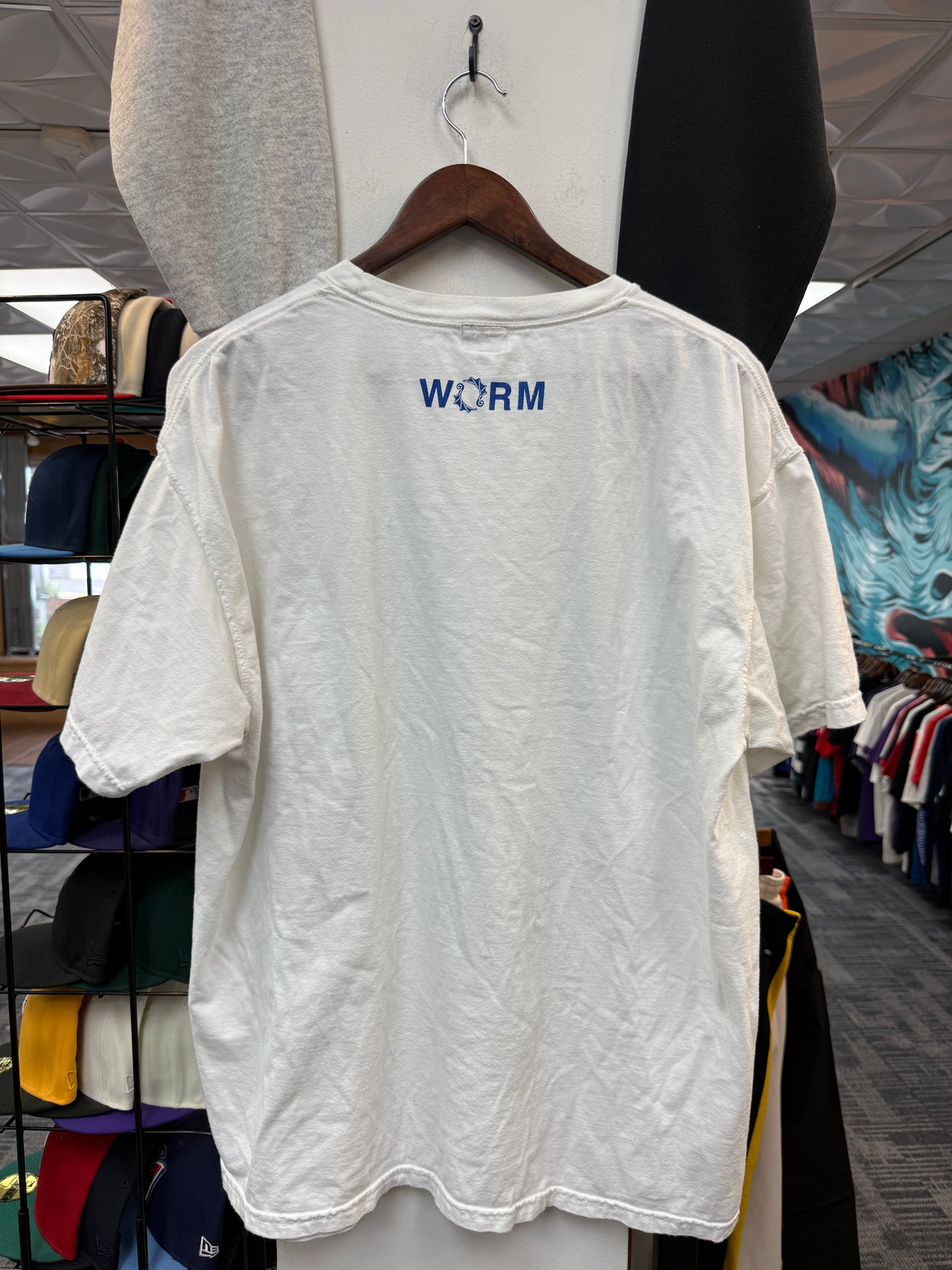 Worm LA White Tee