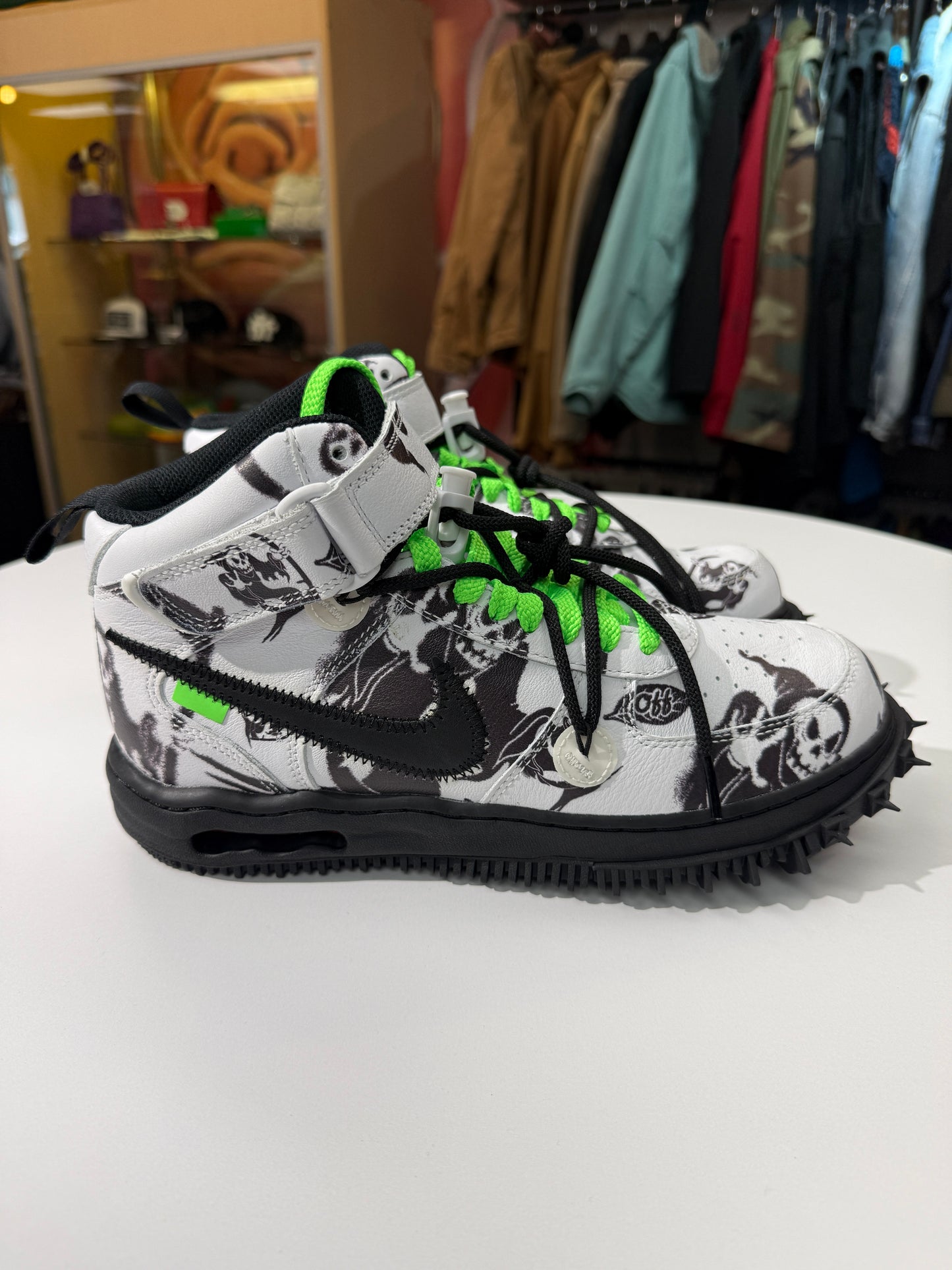 New Off-White Grim Reaper AF1 Mid