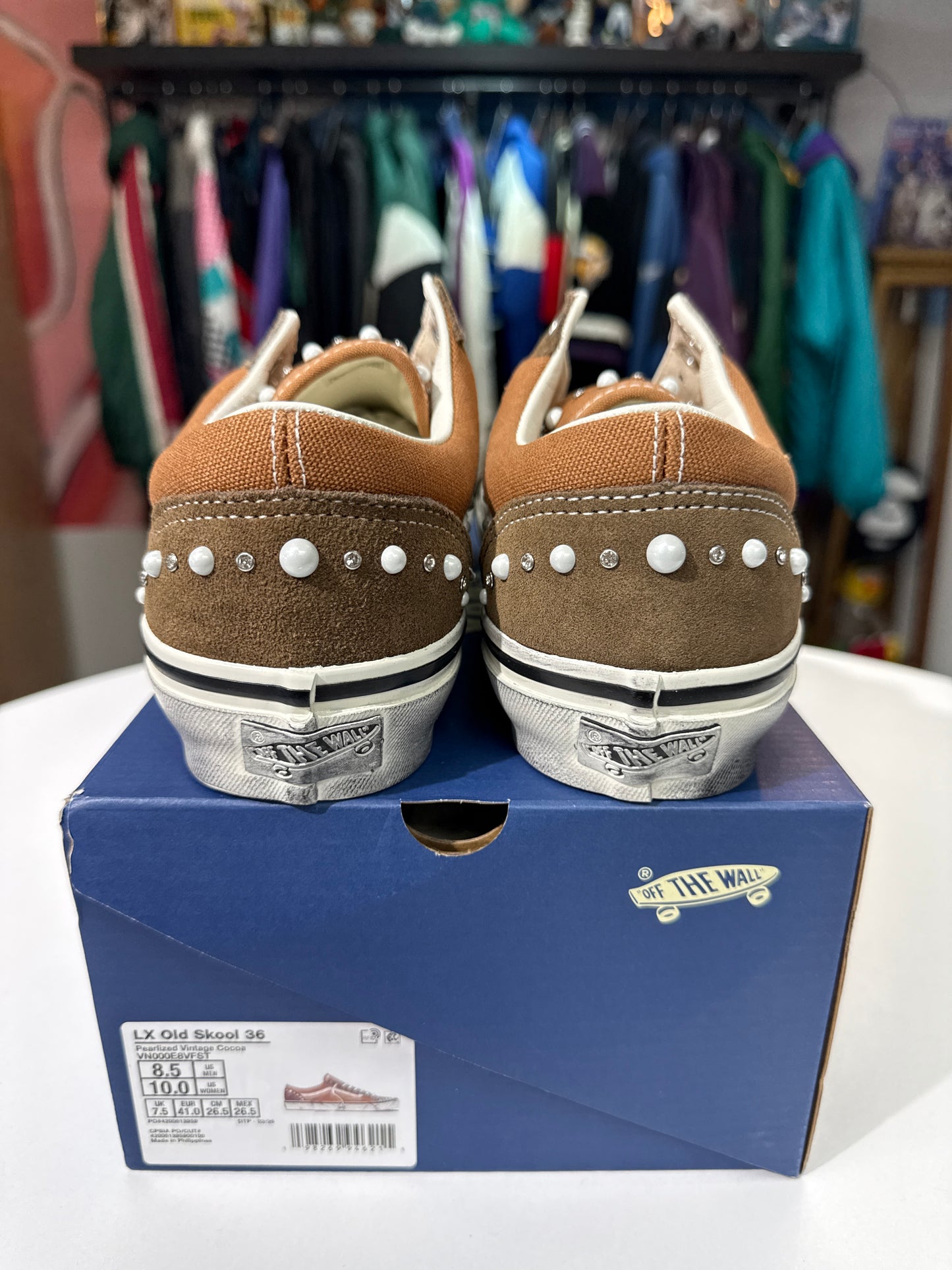 New Vans Old Skool 36 LX Pearlized Pack Cocoa Brown
