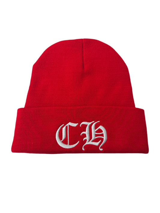Chrome Hearts Red Watch Cap