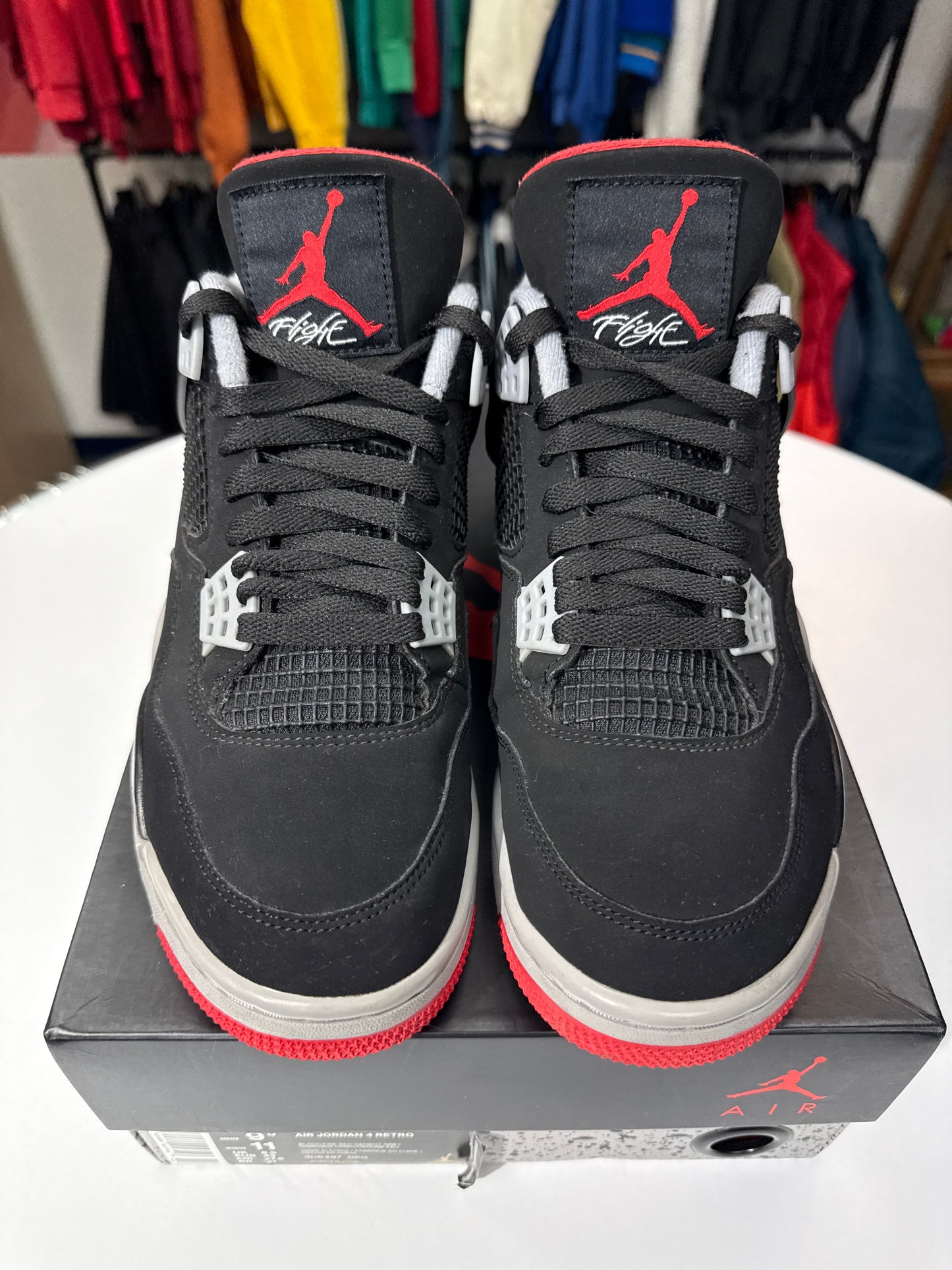 Preowned Jordan 4 Bred (2019)