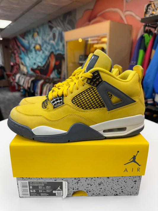 Preowned Jordan 4 Lightning