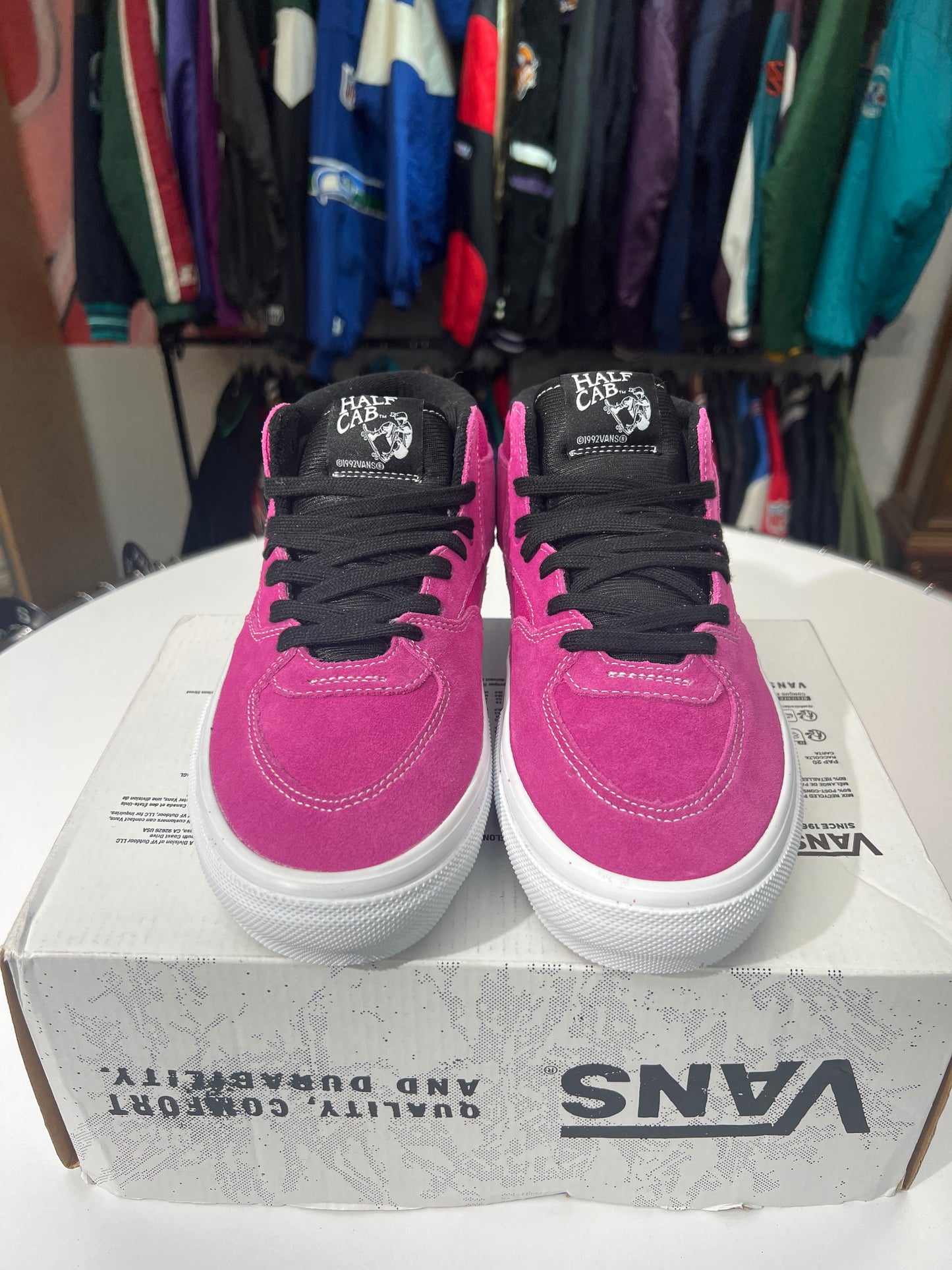 New Vans Skate Half Cab Pop Hot Pink
