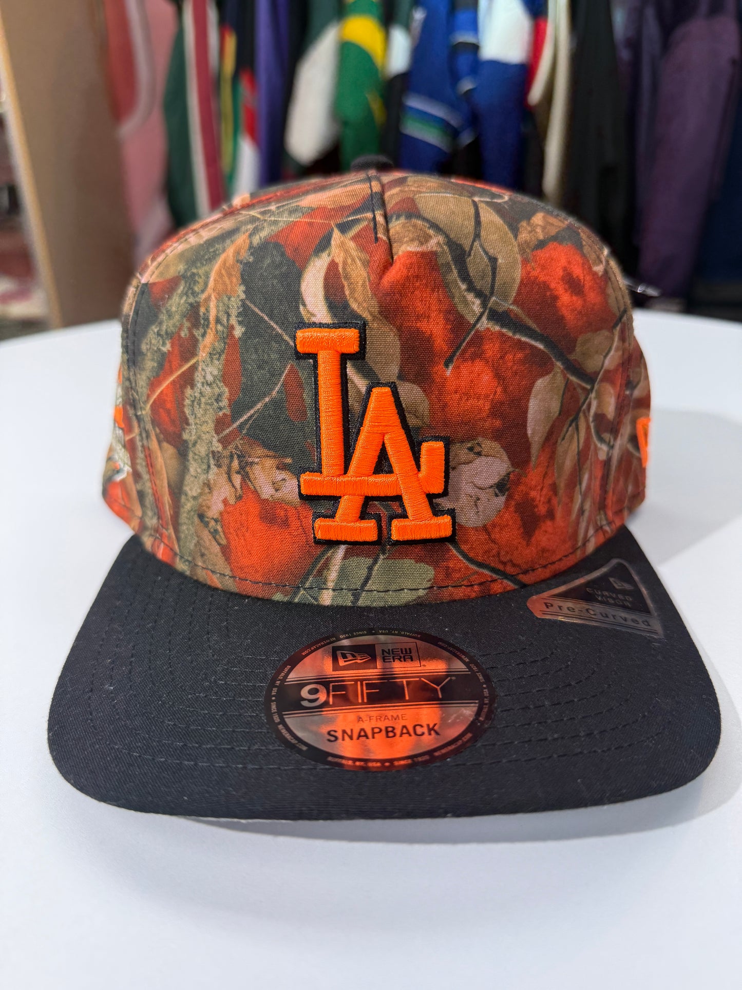 New LA Dodgers Camo Leaf New Era Leaf Snapback
