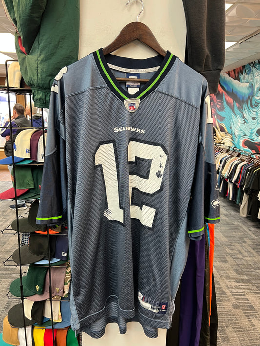 Vintage Reebok Seahawks 12th Fan Jersey