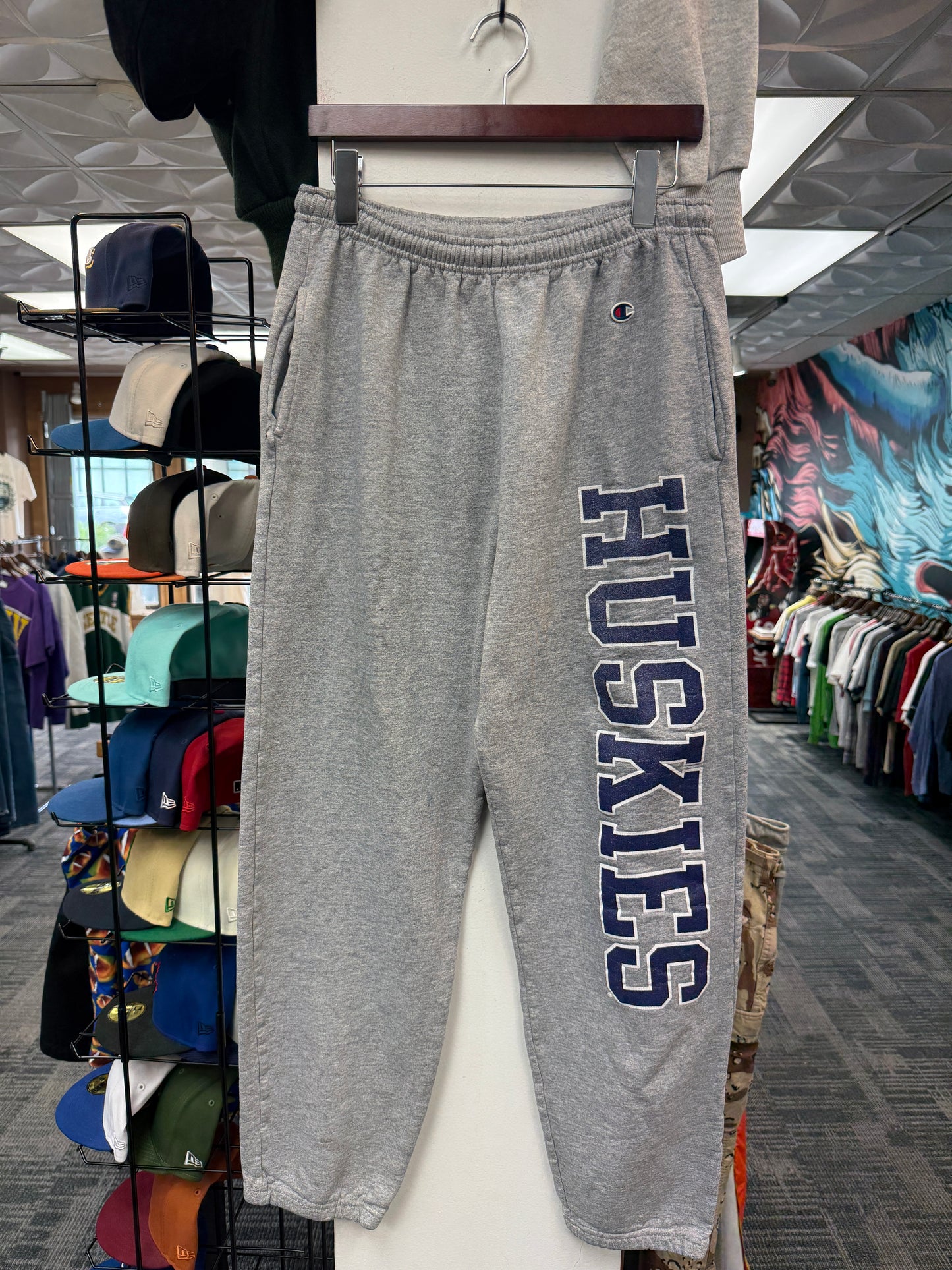Vintage U Of W Huskies Grey Sweats