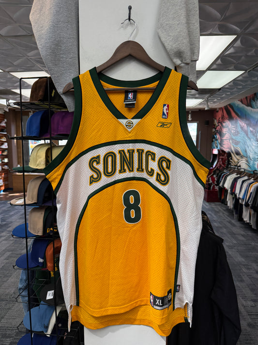 Sonics Reebok Ridnour Jersey