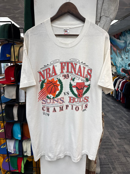 Vintage 1993 Bulls vs Suns Finals Tee
