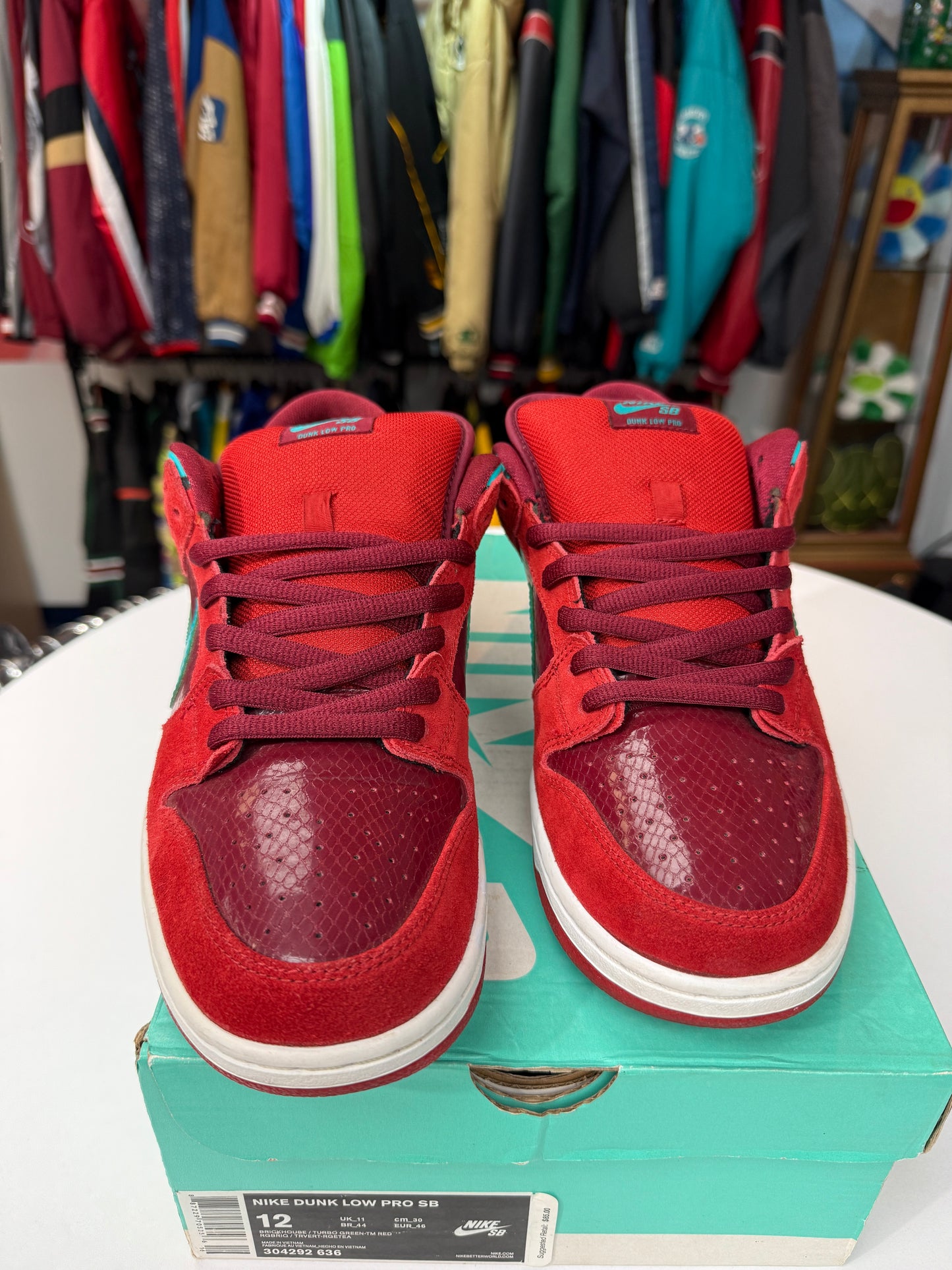 VNDS Brickhouse Turbo Green SB Dunk Low