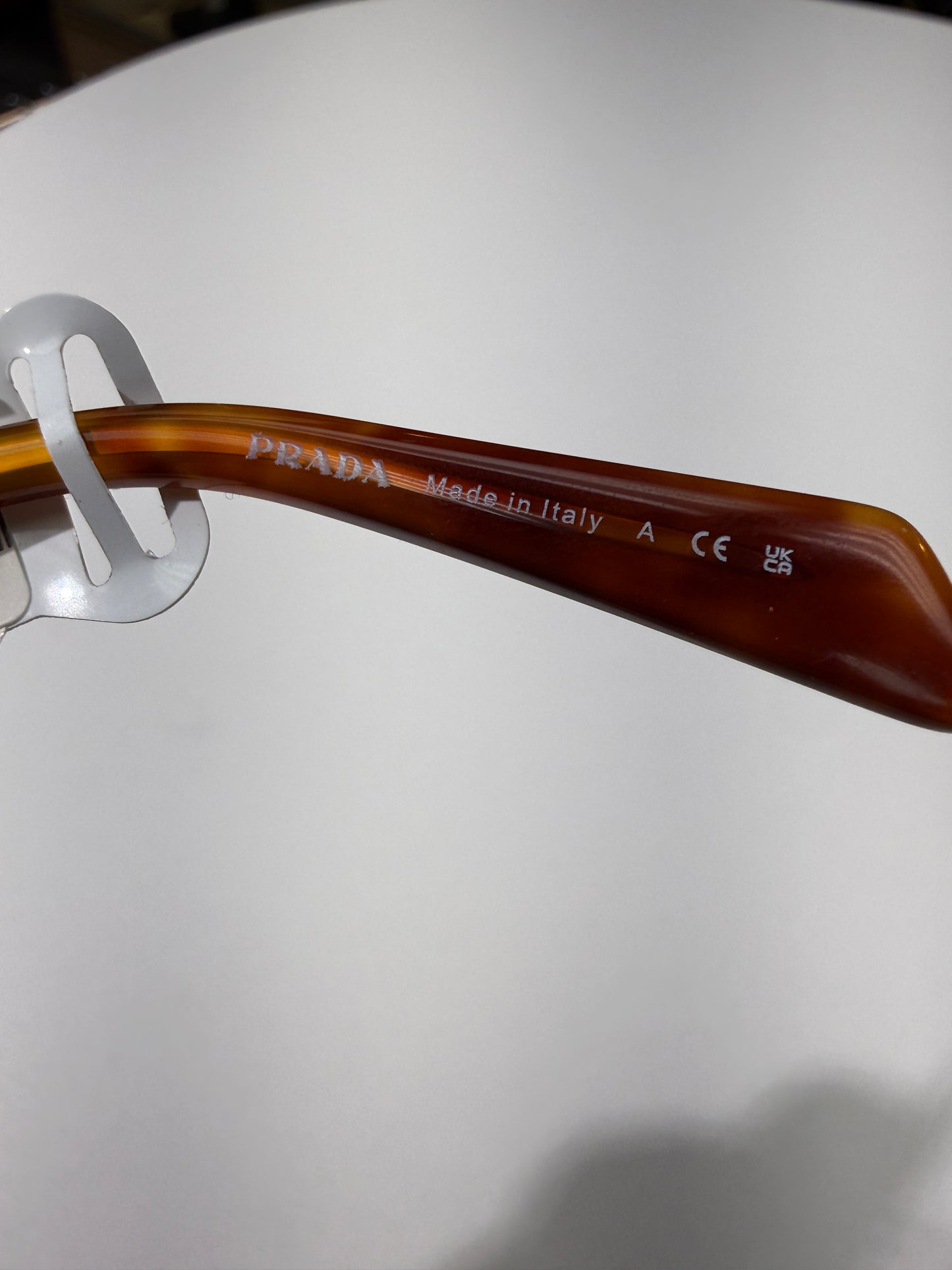 Prada PR A54D Pale Gold Glasses