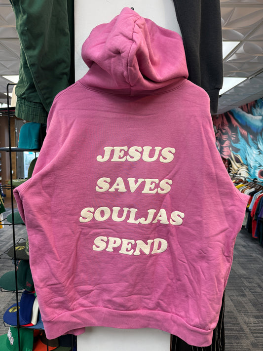 Richboyz Redzone Pink Hoodie