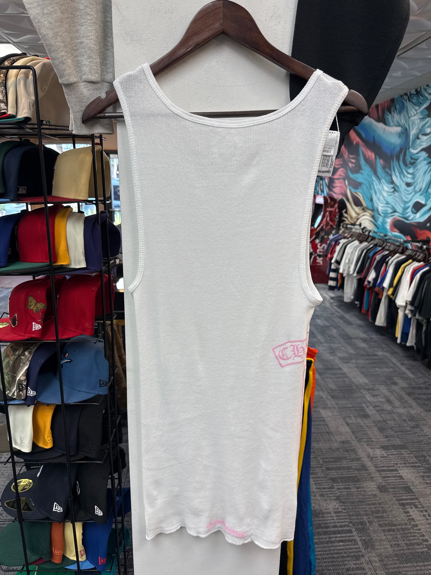 Chrome Hearts T Bar Rib Tank Top