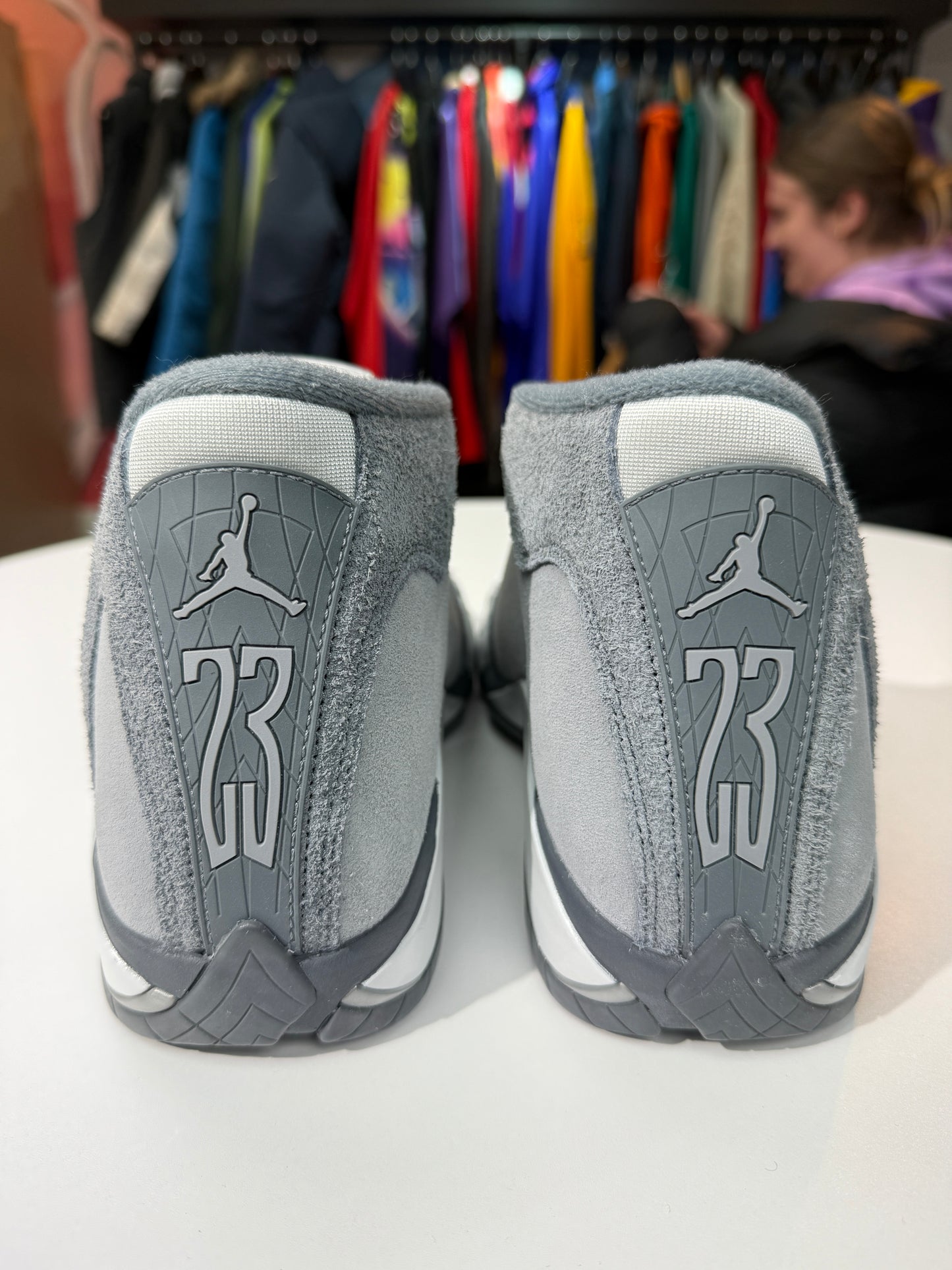 New Flint Grey Jordan 14
