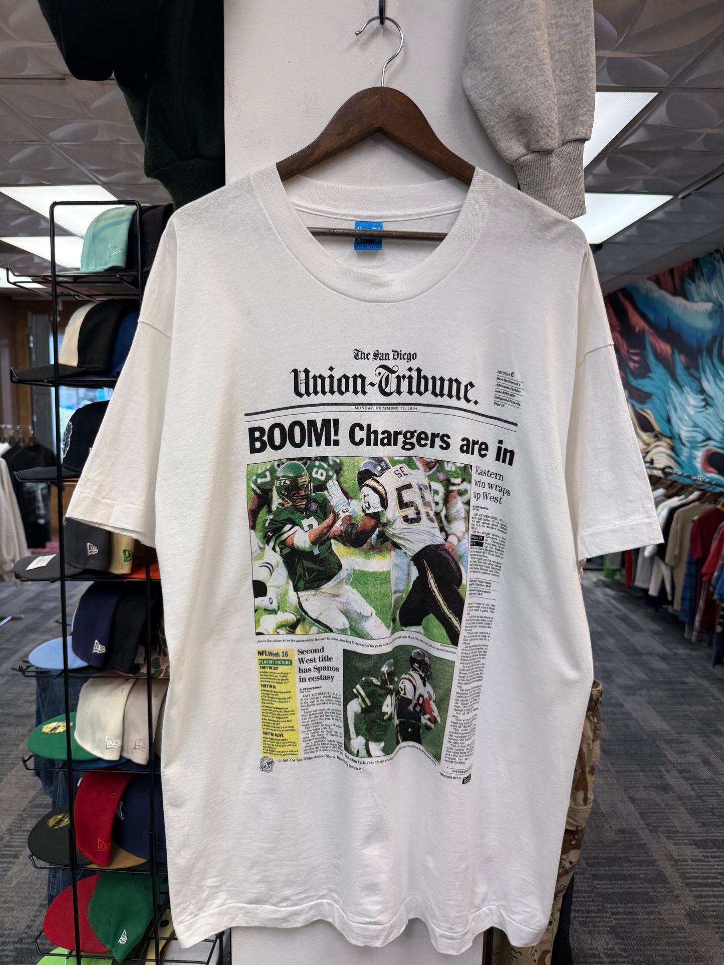 1995 Vintage San Diego Chargers Tee